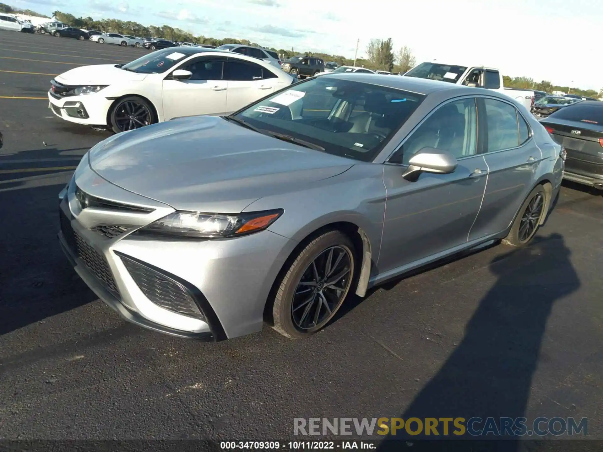 2 Photograph of a damaged car 4T1G11AK6MU447427 TOYOTA CAMRY 2021