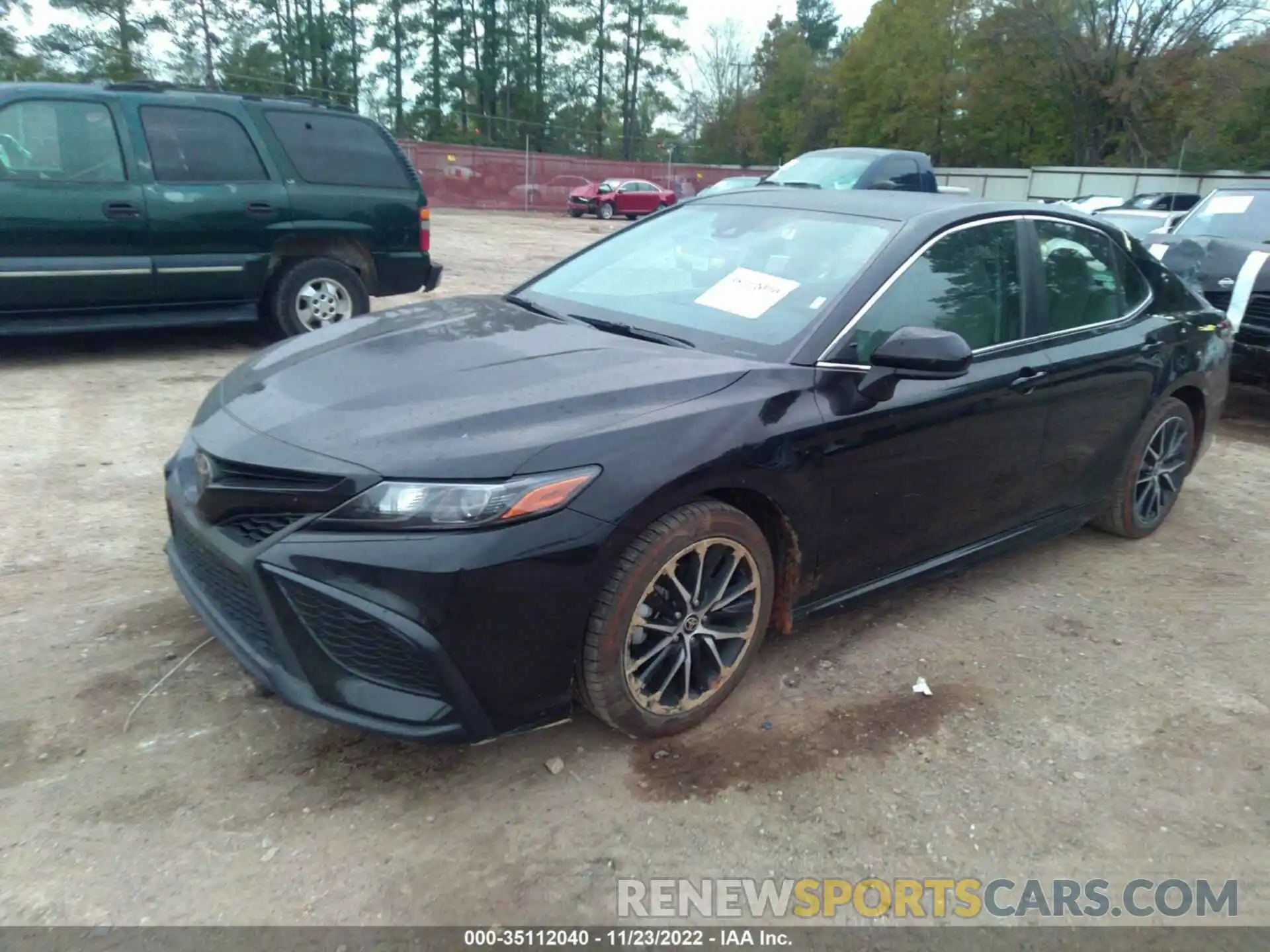 2 Photograph of a damaged car 4T1G11AK6MU448531 TOYOTA CAMRY 2021