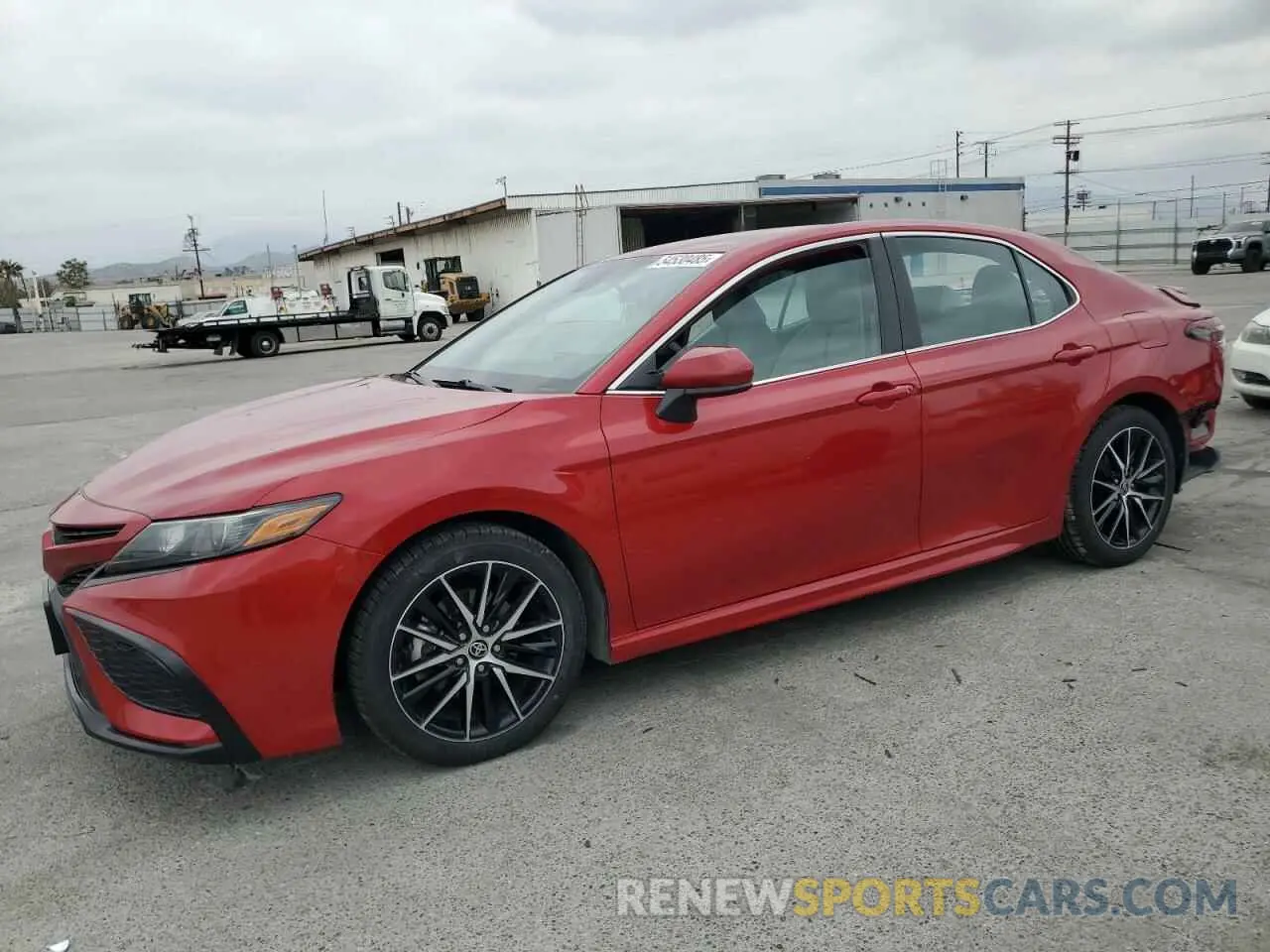 1 Photograph of a damaged car 4T1G11AK6MU449033 TOYOTA CAMRY 2021