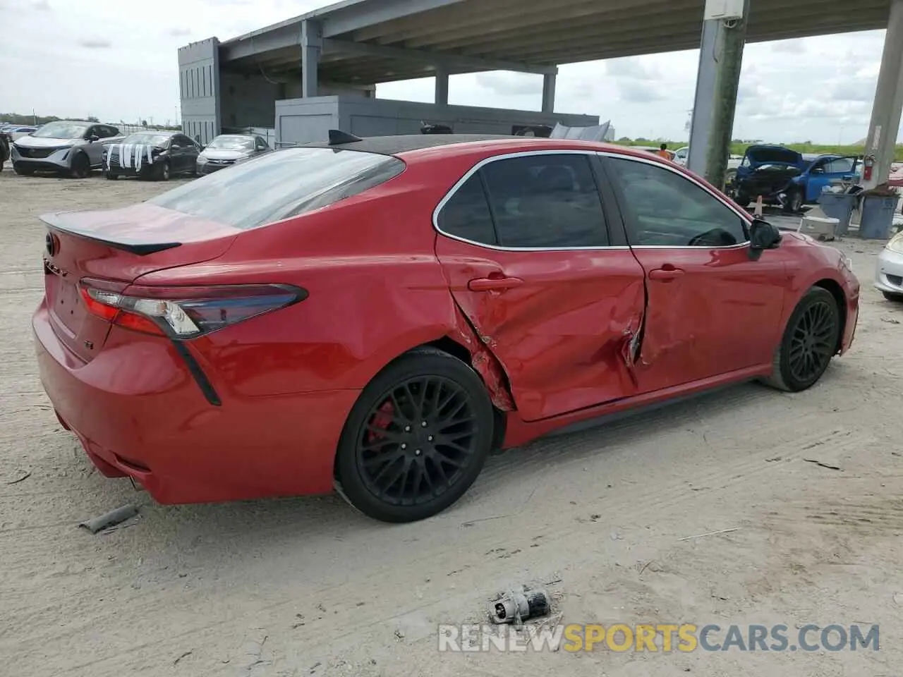 3 Photograph of a damaged car 4T1G11AK6MU450988 TOYOTA CAMRY 2021