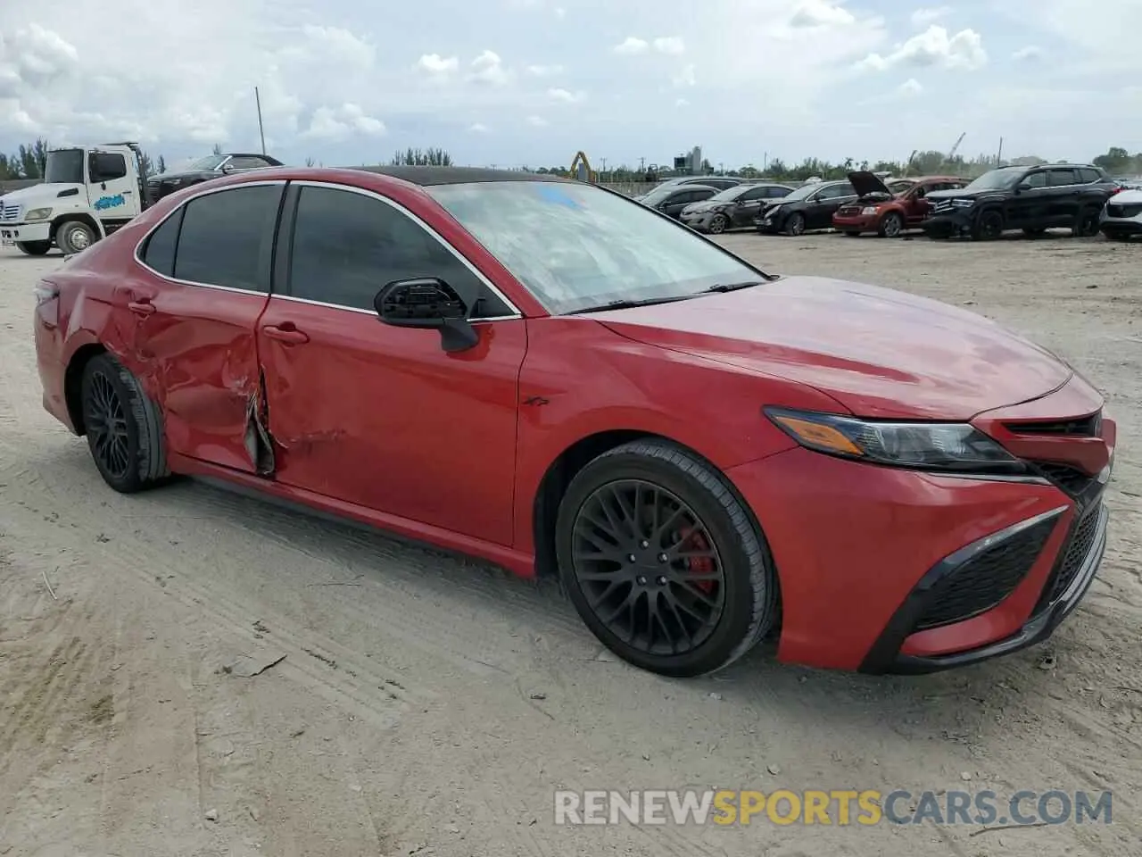 4 Photograph of a damaged car 4T1G11AK6MU450988 TOYOTA CAMRY 2021