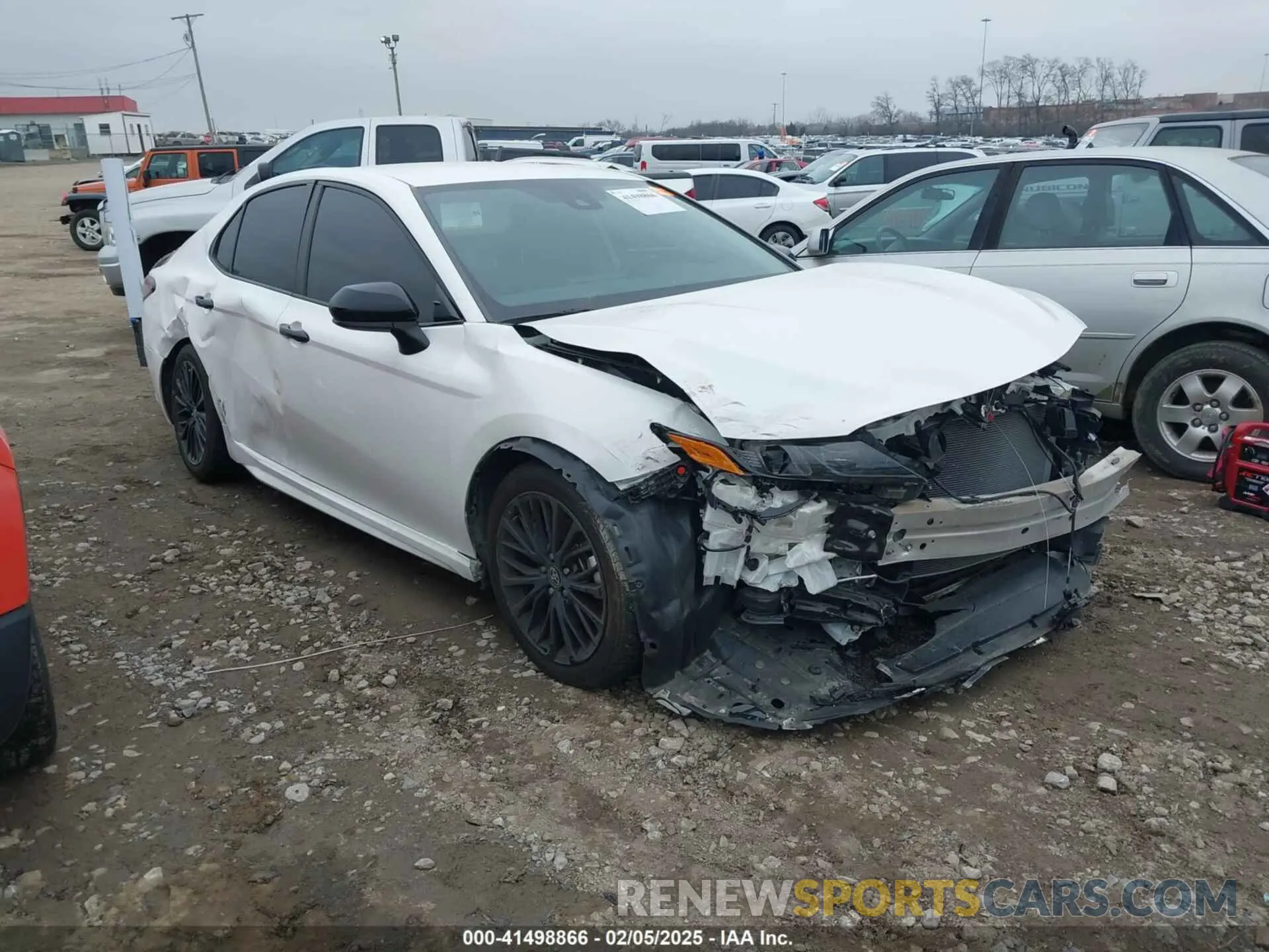 1 Photograph of a damaged car 4T1G11AK6MU451087 TOYOTA CAMRY 2021