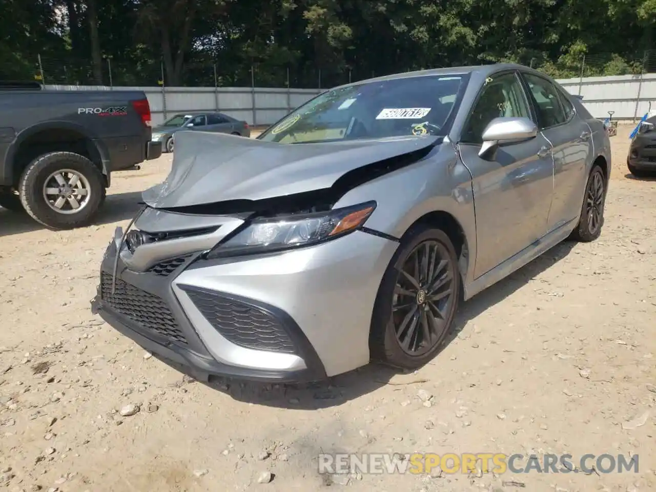 2 Photograph of a damaged car 4T1G11AK6MU456869 TOYOTA CAMRY 2021