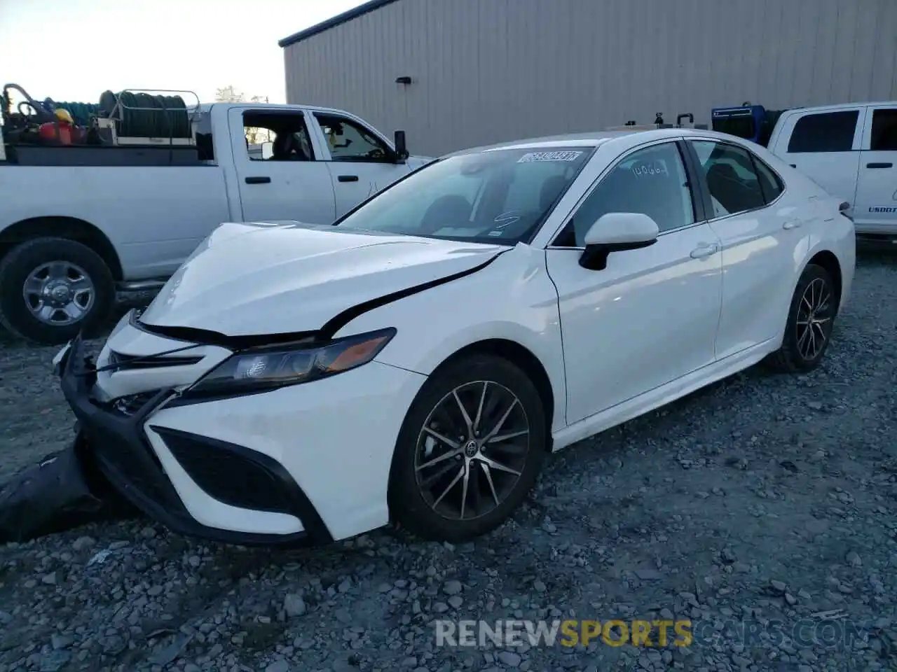 2 Photograph of a damaged car 4T1G11AK6MU466592 TOYOTA CAMRY 2021