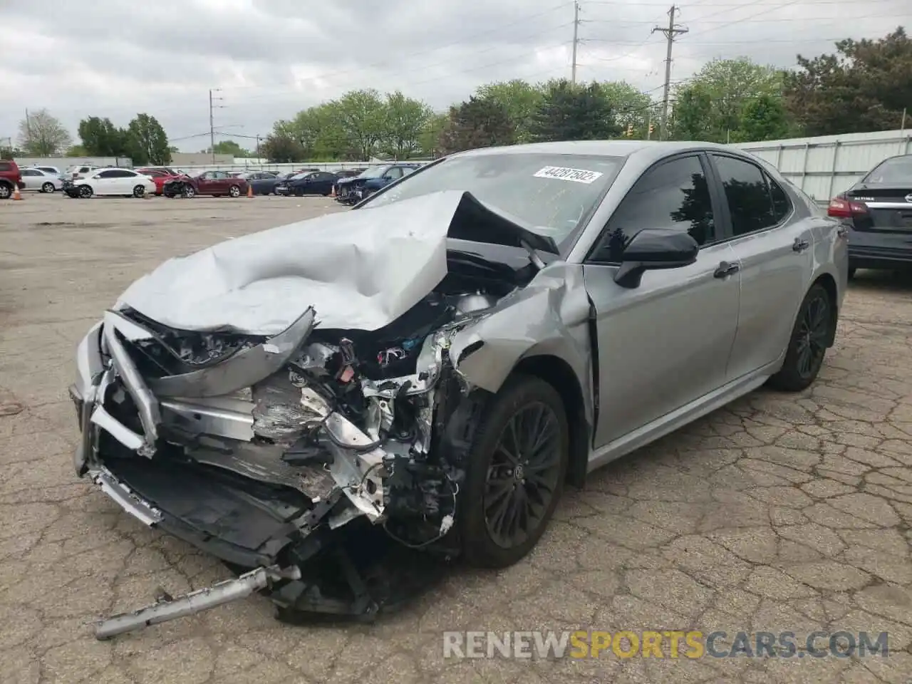 2 Photograph of a damaged car 4T1G11AK6MU471114 TOYOTA CAMRY 2021