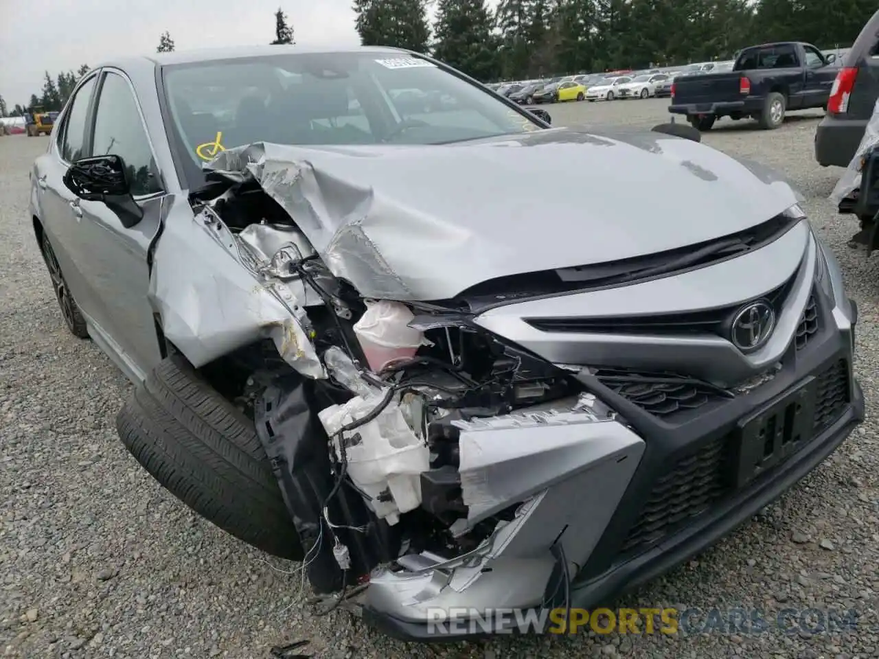 1 Photograph of a damaged car 4T1G11AK6MU473283 TOYOTA CAMRY 2021