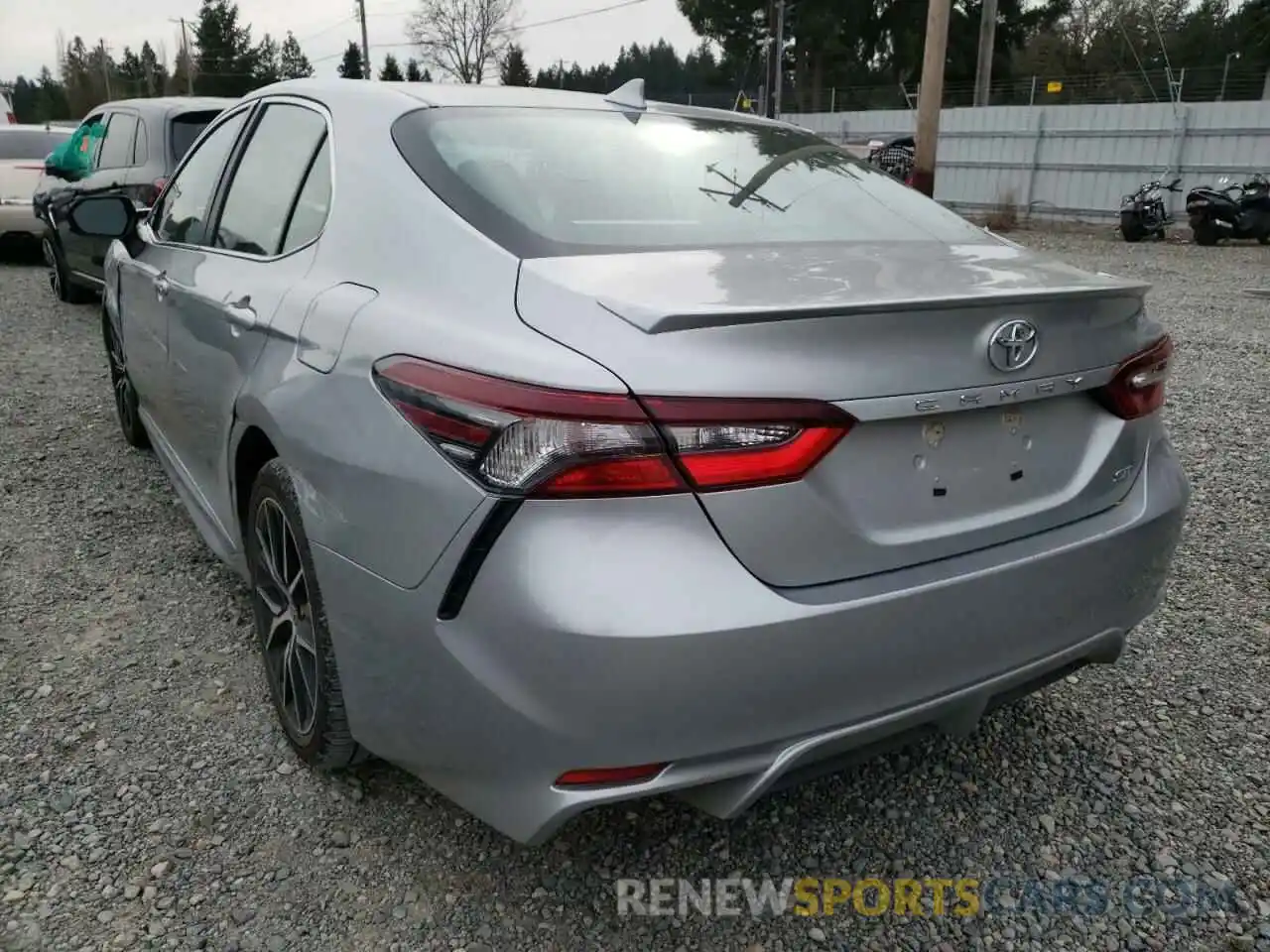 3 Photograph of a damaged car 4T1G11AK6MU473283 TOYOTA CAMRY 2021