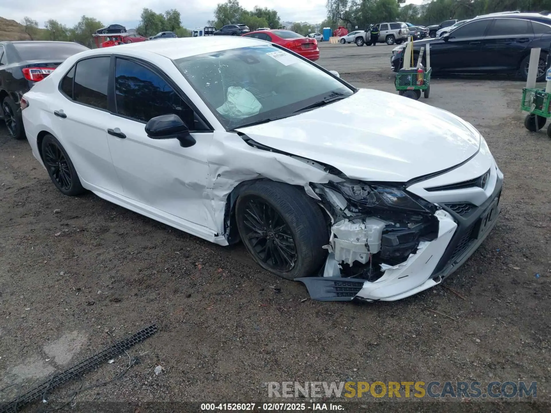 1 Photograph of a damaged car 4T1G11AK6MU474191 TOYOTA CAMRY 2021