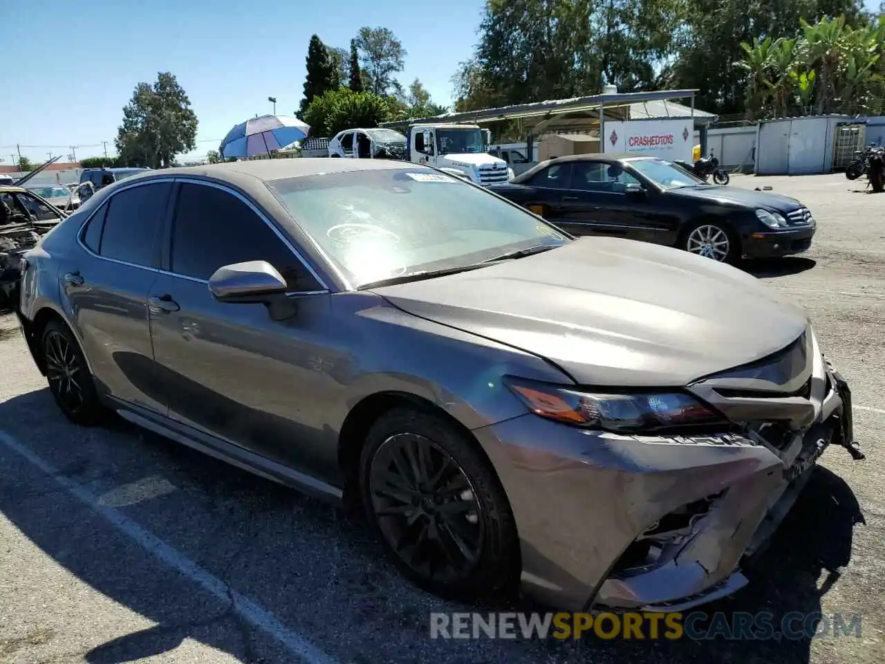 1 Photograph of a damaged car 4T1G11AK6MU483005 TOYOTA CAMRY 2021