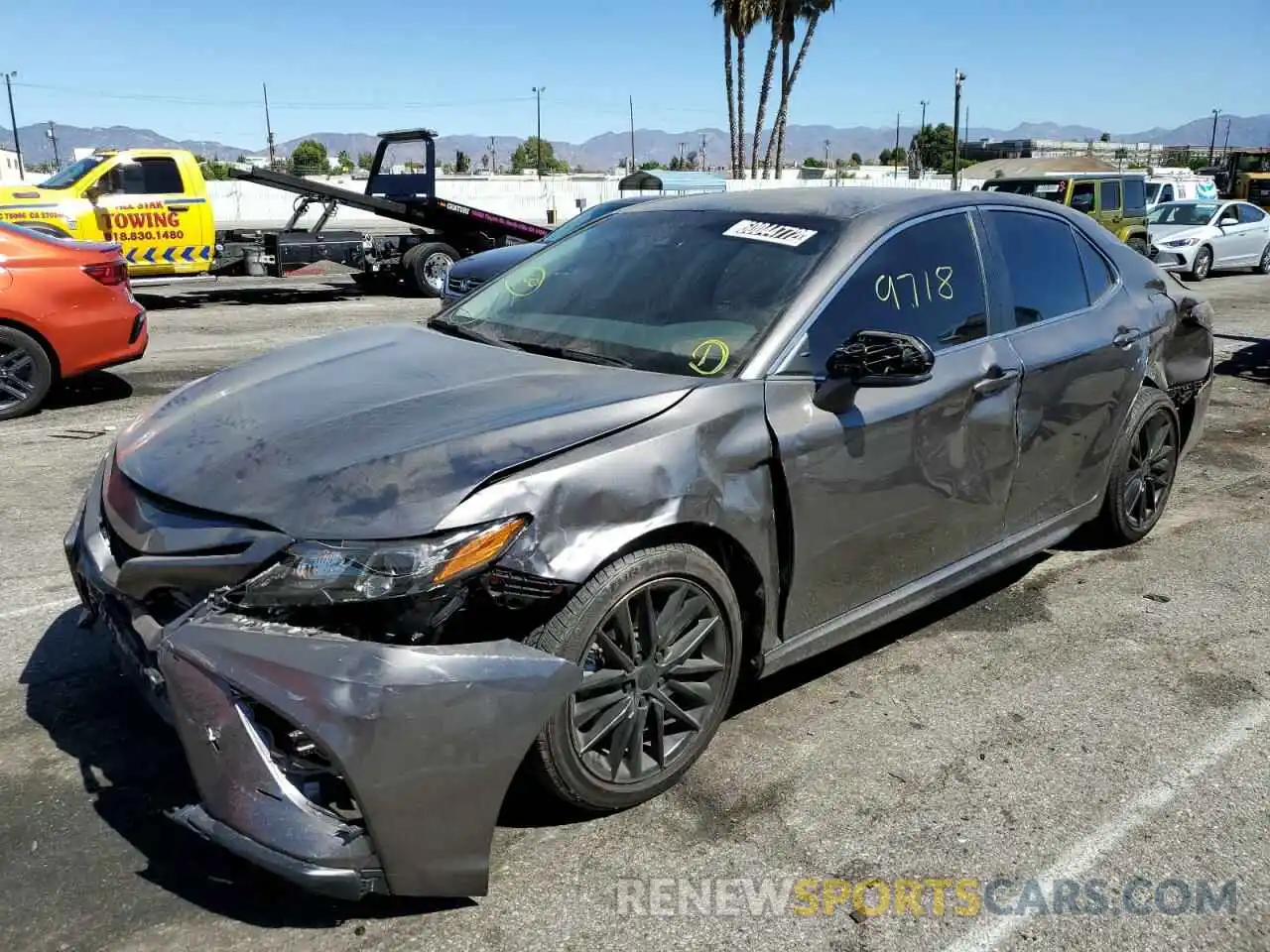 2 Photograph of a damaged car 4T1G11AK6MU483005 TOYOTA CAMRY 2021