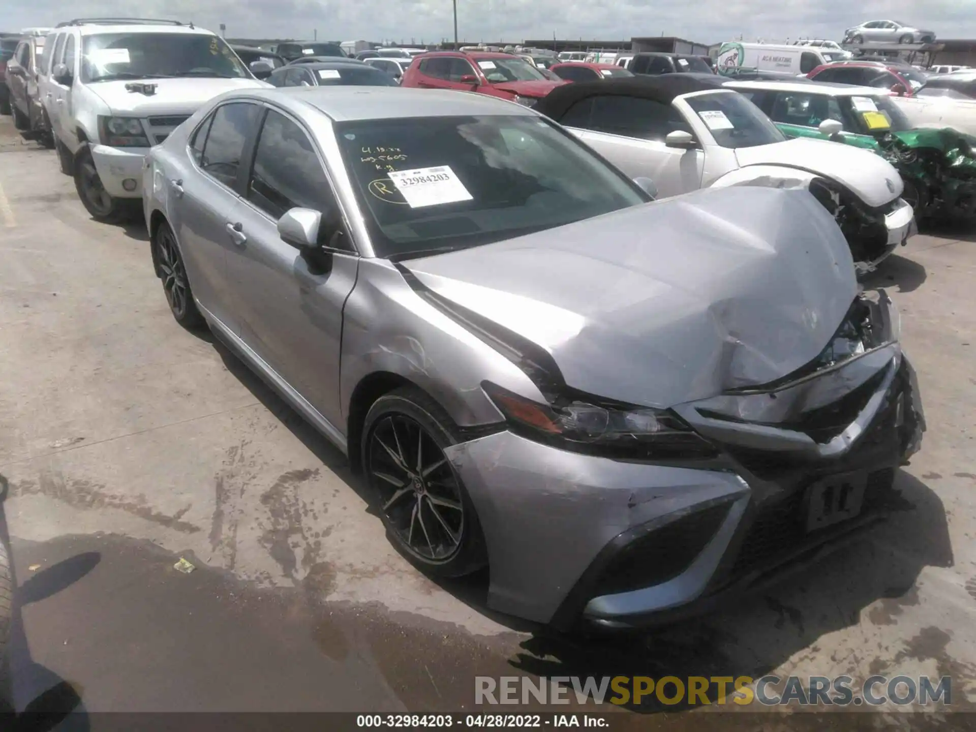 1 Photograph of a damaged car 4T1G11AK6MU492108 TOYOTA CAMRY 2021