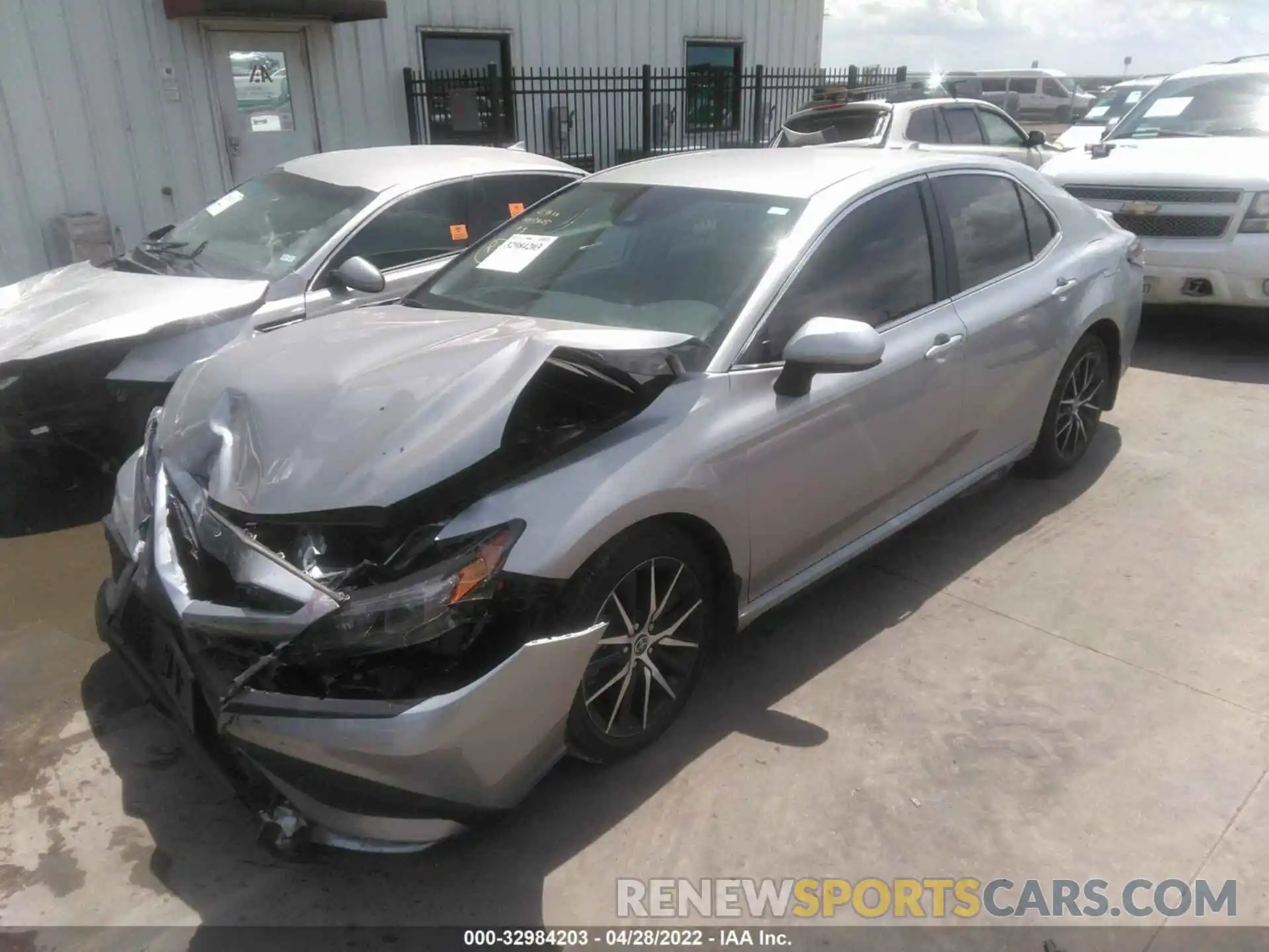 2 Photograph of a damaged car 4T1G11AK6MU492108 TOYOTA CAMRY 2021