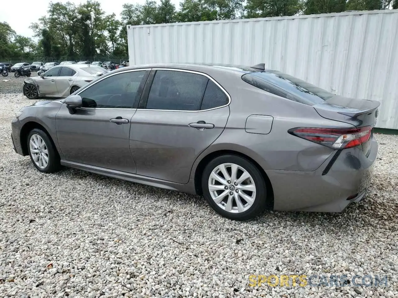 2 Photograph of a damaged car 4T1G11AK6MU513104 TOYOTA CAMRY 2021