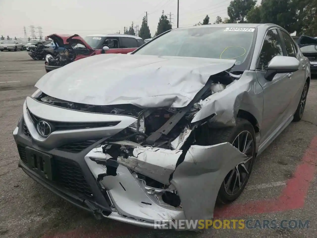 2 Photograph of a damaged car 4T1G11AK6MU529092 TOYOTA CAMRY 2021