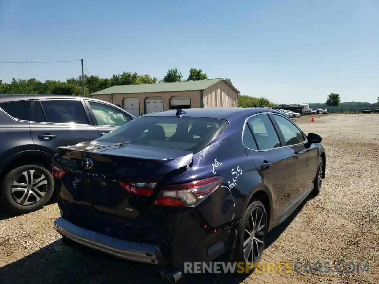 4 Photograph of a damaged car 4T1G11AK6MU534566 TOYOTA CAMRY 2021