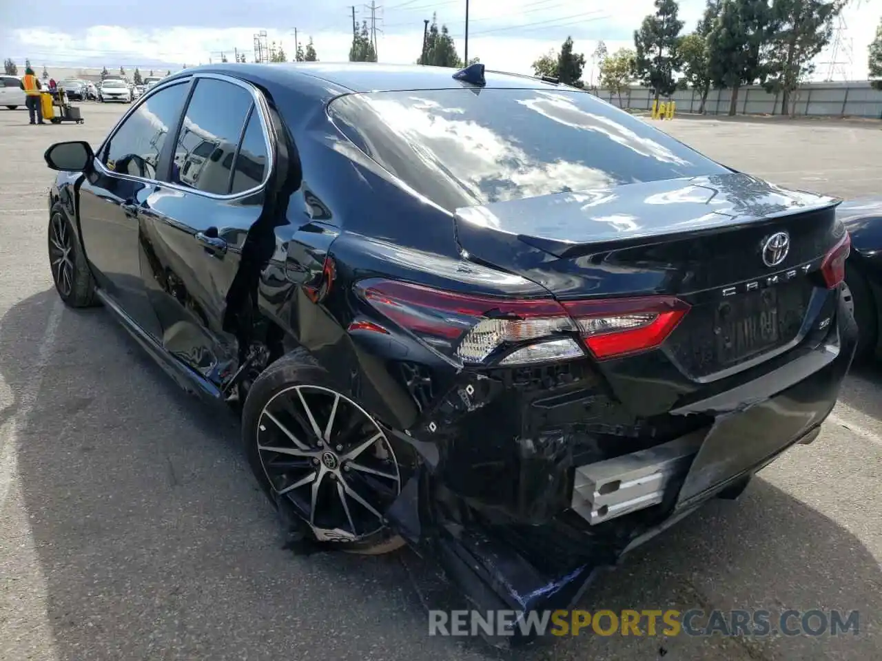 3 Photograph of a damaged car 4T1G11AK6MU537757 TOYOTA CAMRY 2021