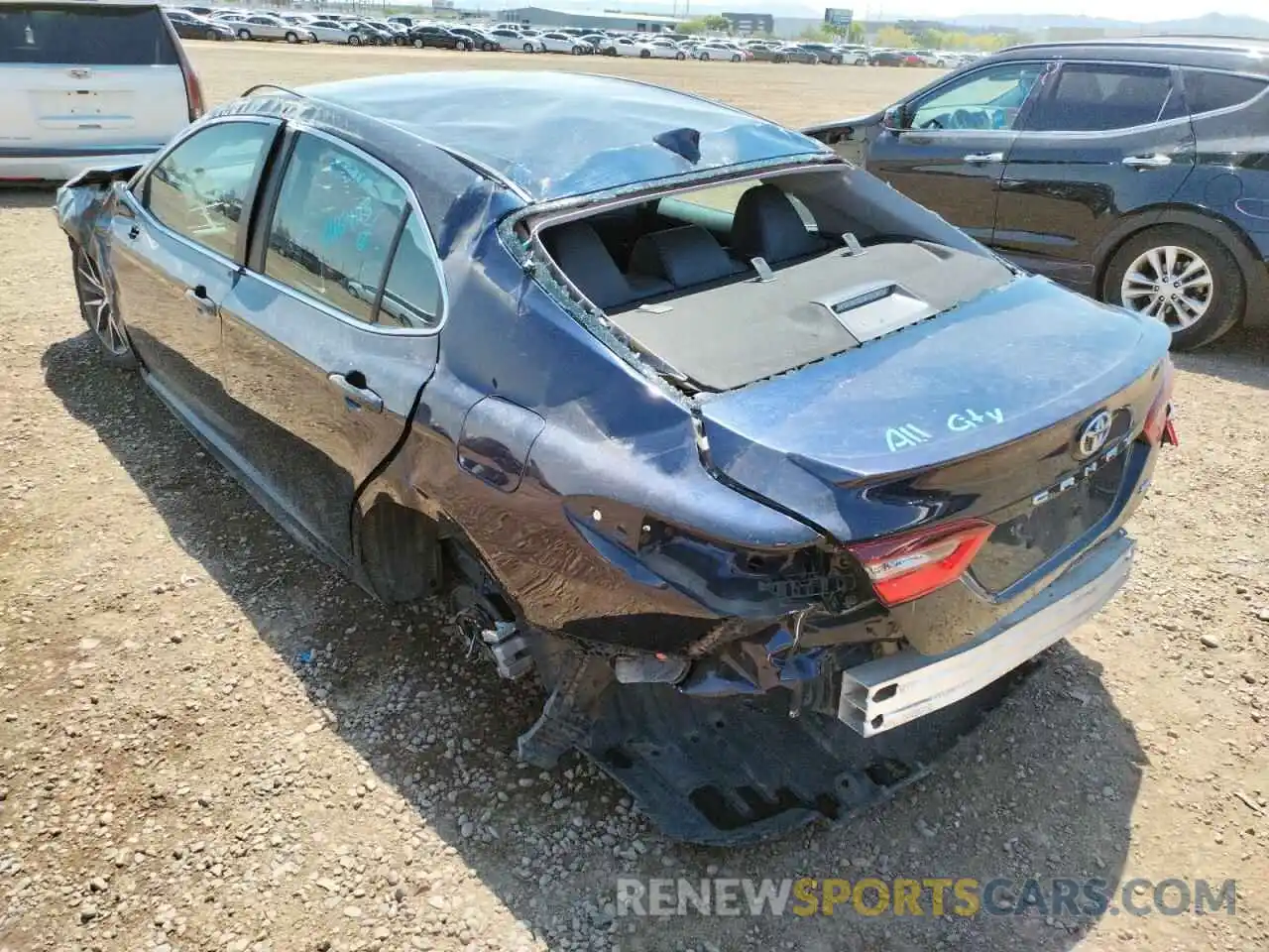 3 Photograph of a damaged car 4T1G11AK6MU552100 TOYOTA CAMRY 2021