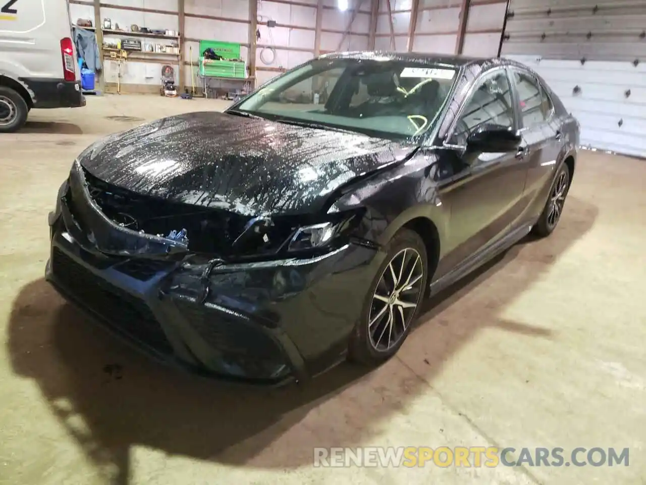 2 Photograph of a damaged car 4T1G11AK6MU566062 TOYOTA CAMRY 2021