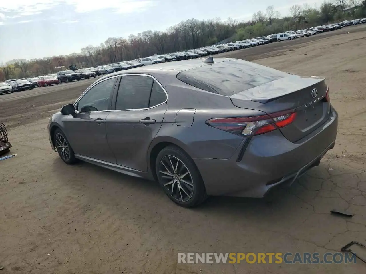 2 Photograph of a damaged car 4T1G11AK6MU578258 TOYOTA CAMRY 2021