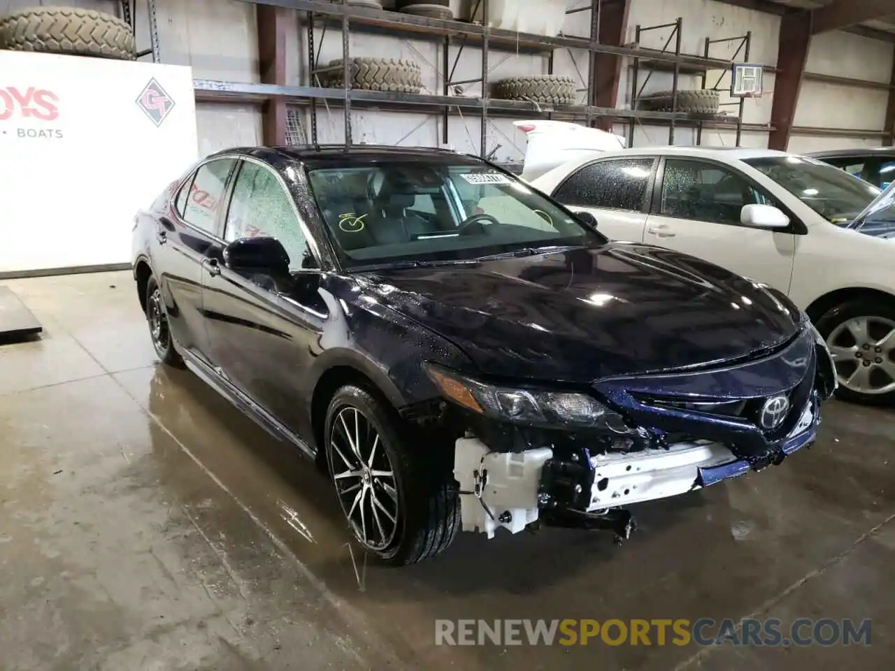 1 Photograph of a damaged car 4T1G11AK6MU584318 TOYOTA CAMRY 2021