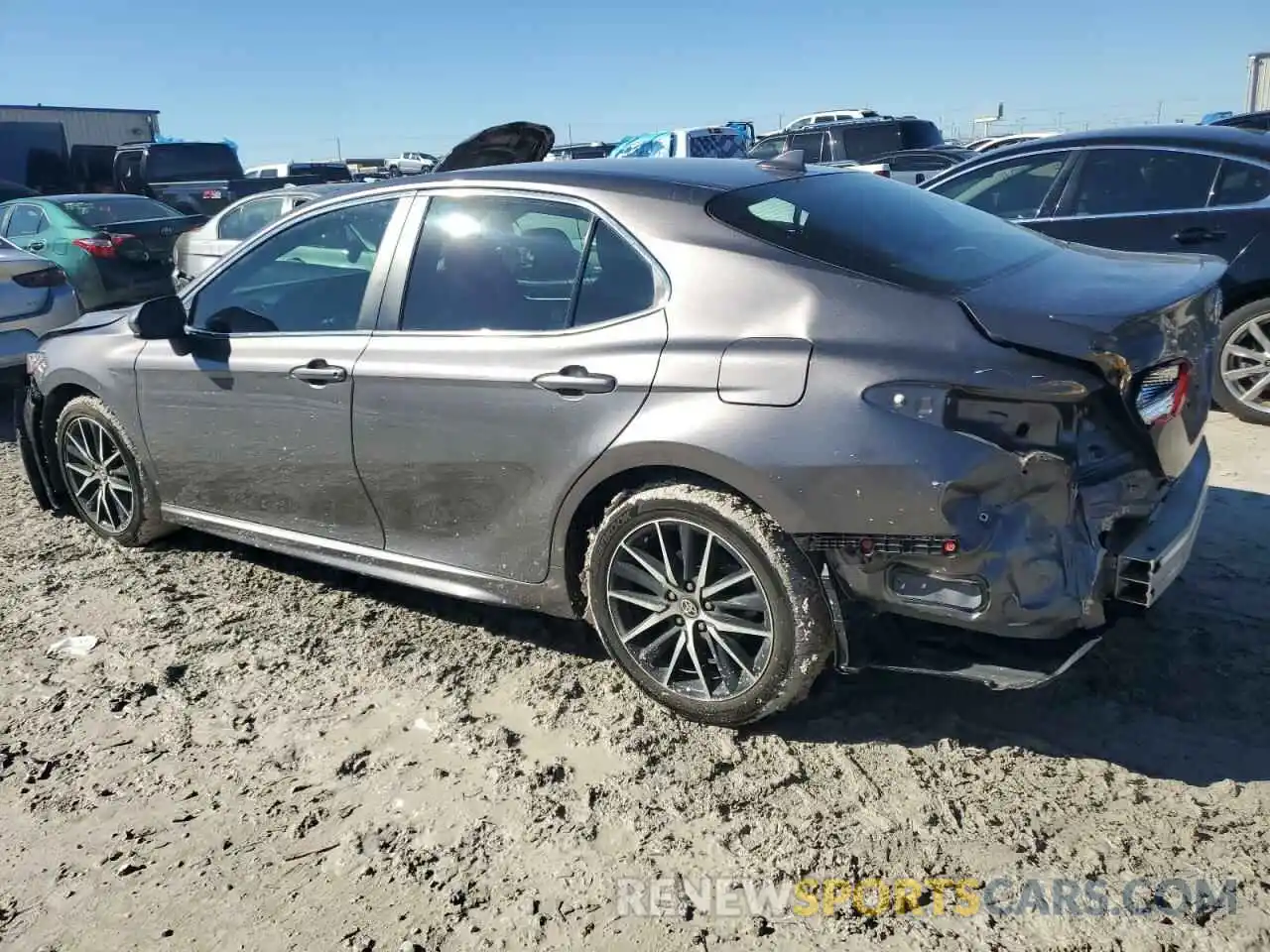 2 Photograph of a damaged car 4T1G11AK6MU586019 TOYOTA CAMRY 2021