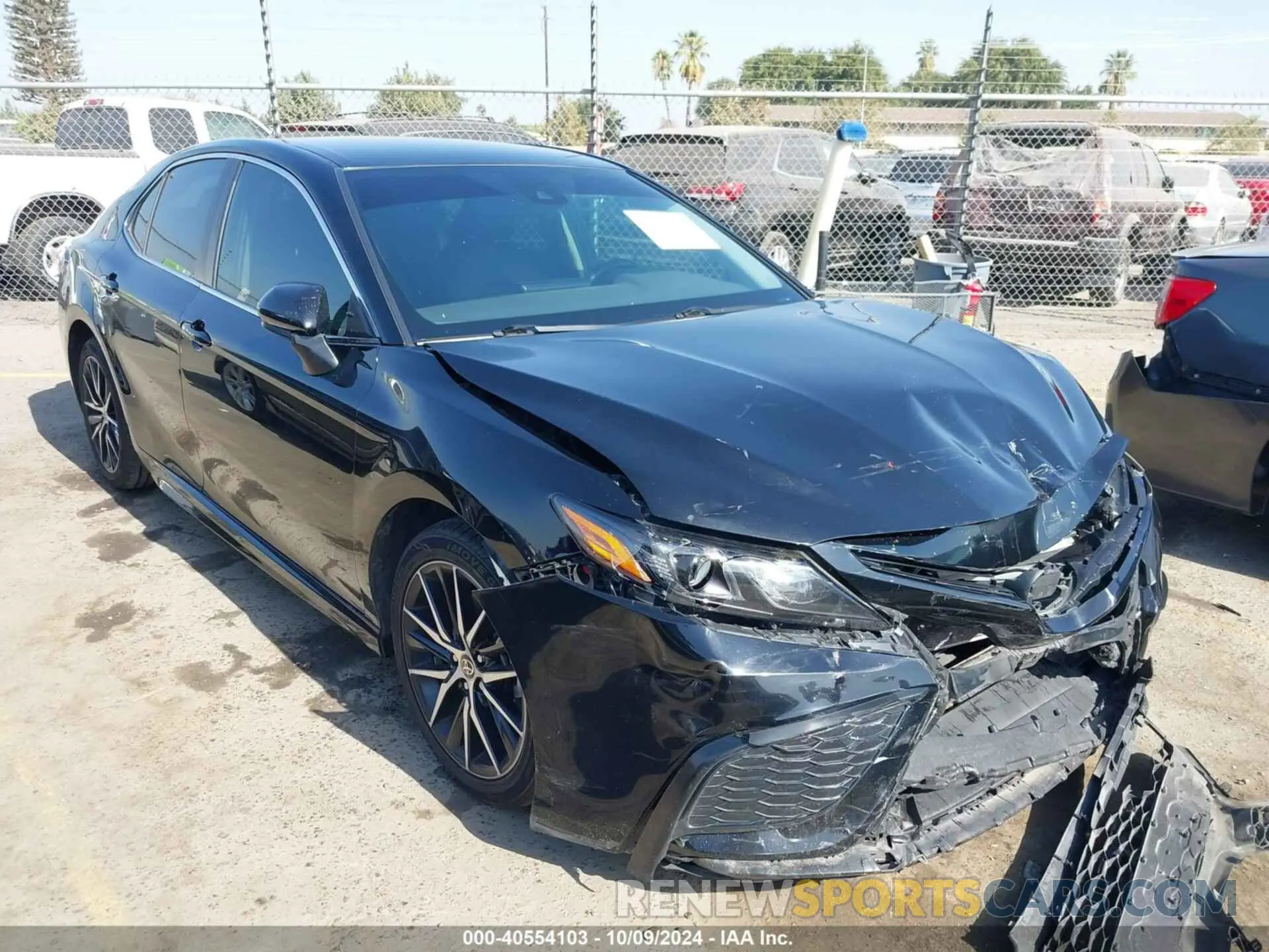 1 Photograph of a damaged car 4T1G11AK6MU597585 TOYOTA CAMRY 2021
