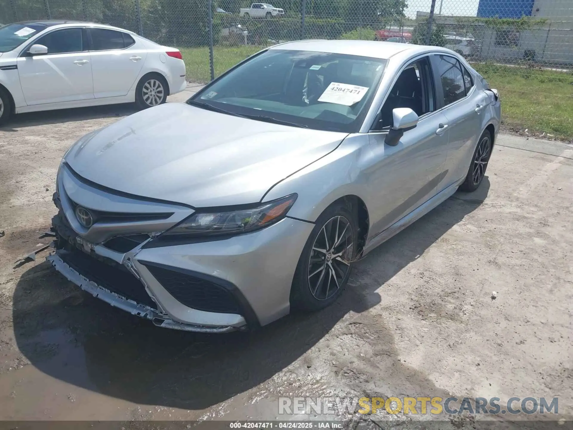 2 Photograph of a damaged car 4T1G11AK6MU601117 TOYOTA CAMRY 2021
