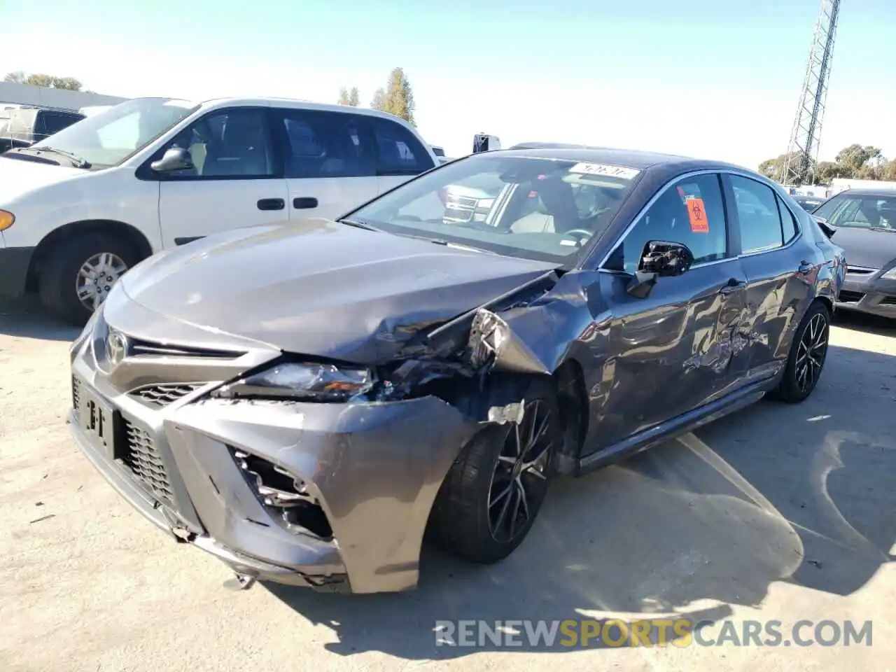 1 Photograph of a damaged car 4T1G11AK6MU610173 TOYOTA CAMRY 2021