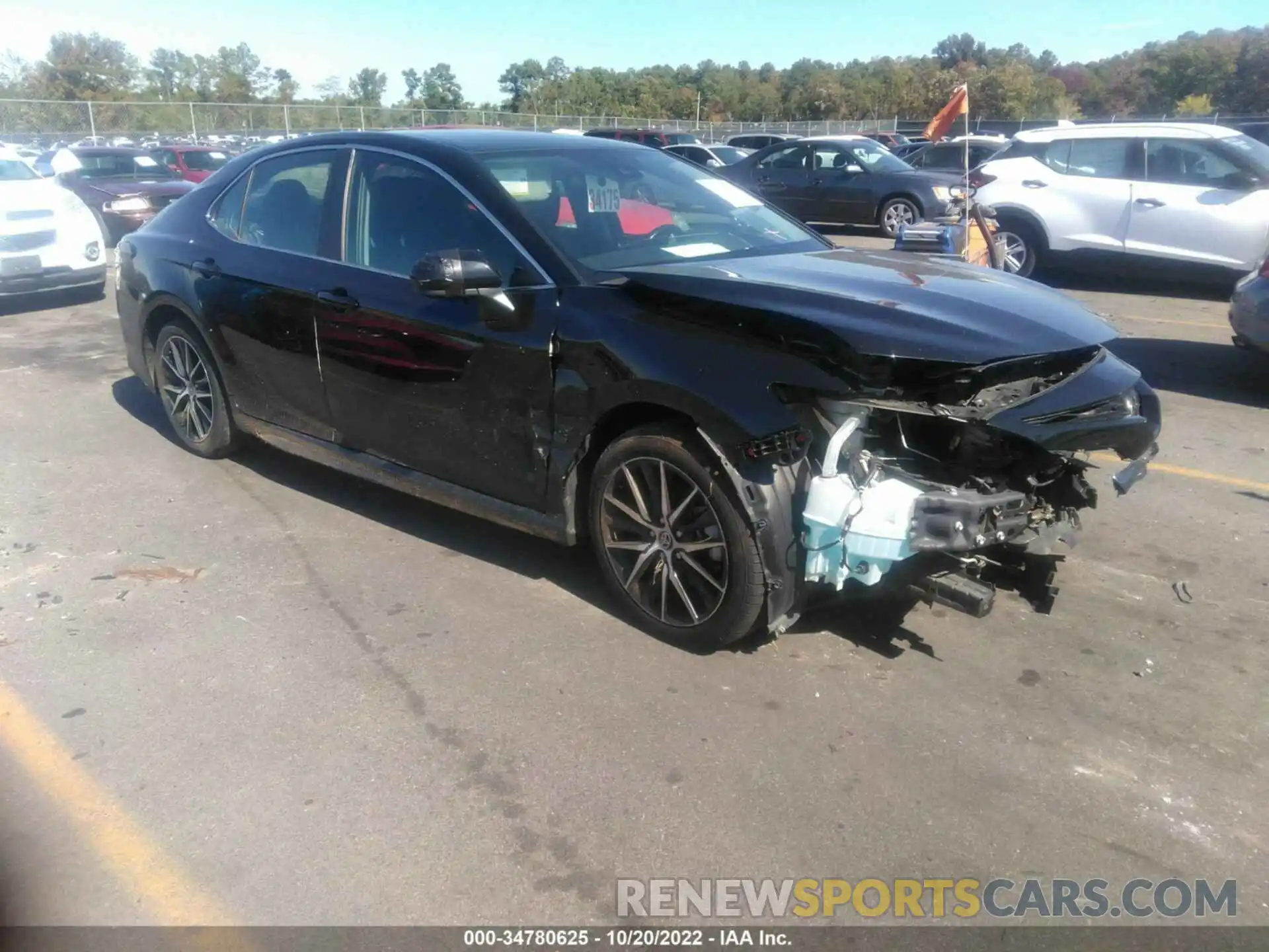 1 Photograph of a damaged car 4T1G11AK7MU409253 TOYOTA CAMRY 2021