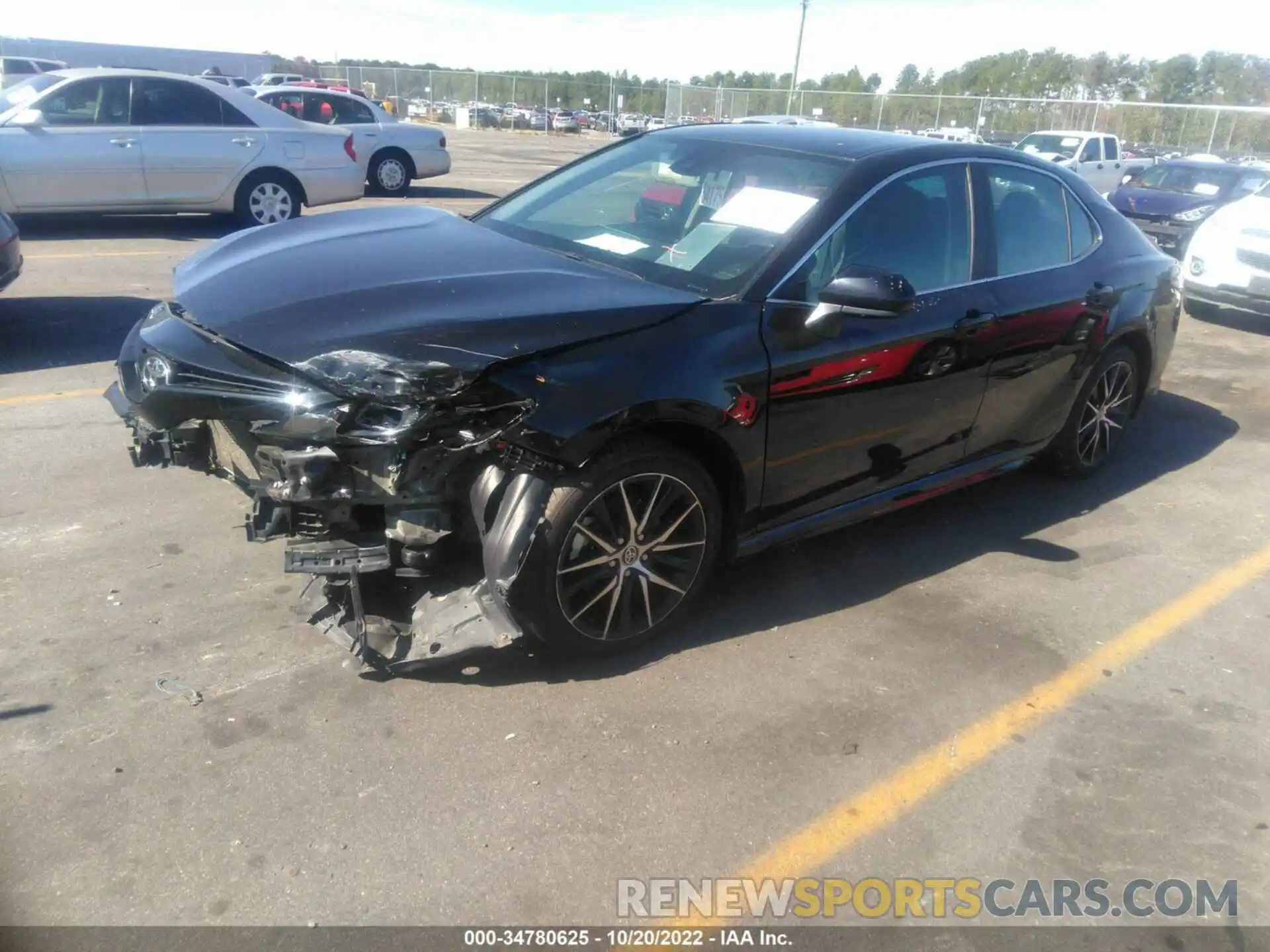 2 Photograph of a damaged car 4T1G11AK7MU409253 TOYOTA CAMRY 2021