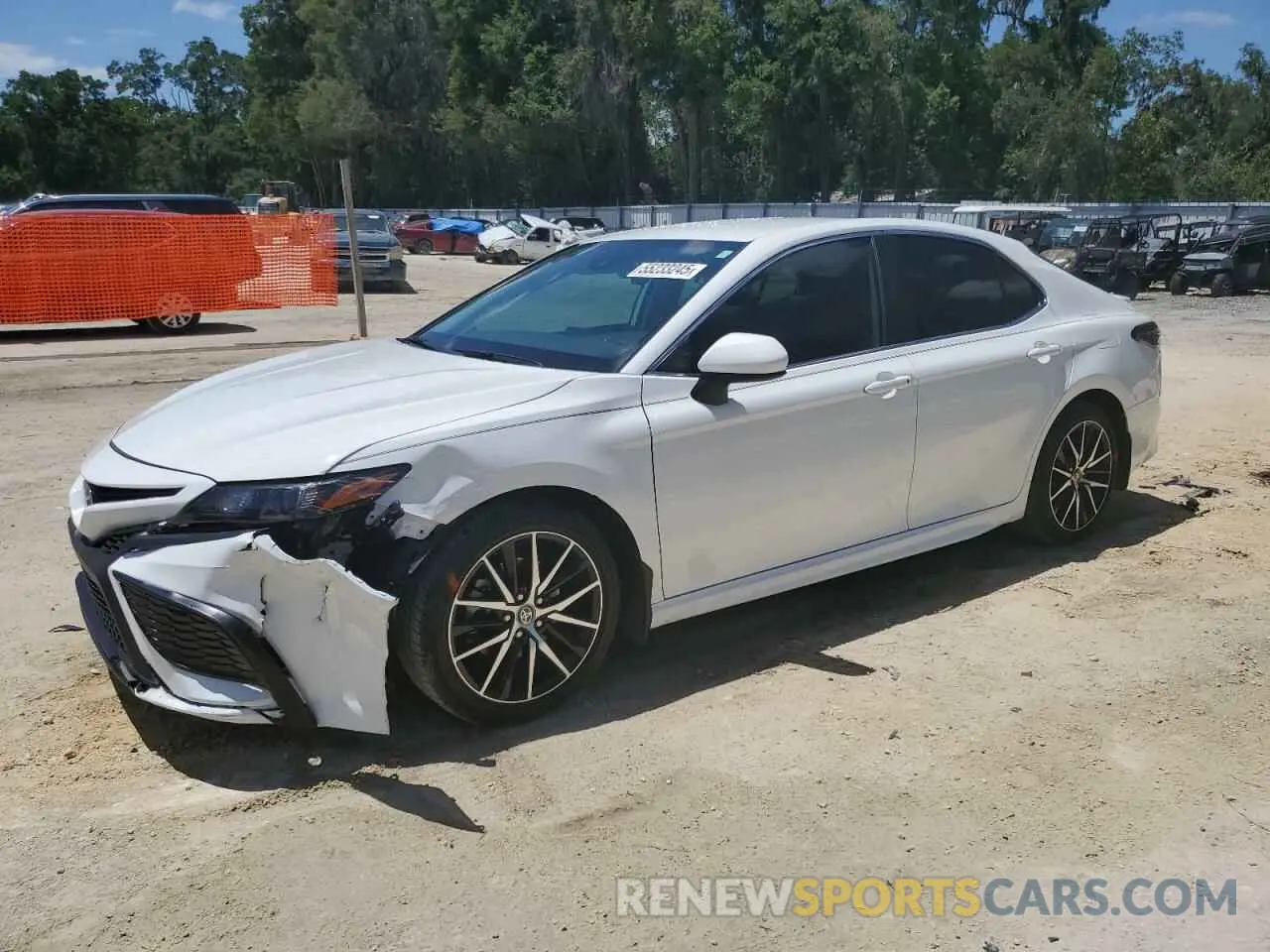 1 Photograph of a damaged car 4T1G11AK7MU433603 TOYOTA CAMRY 2021