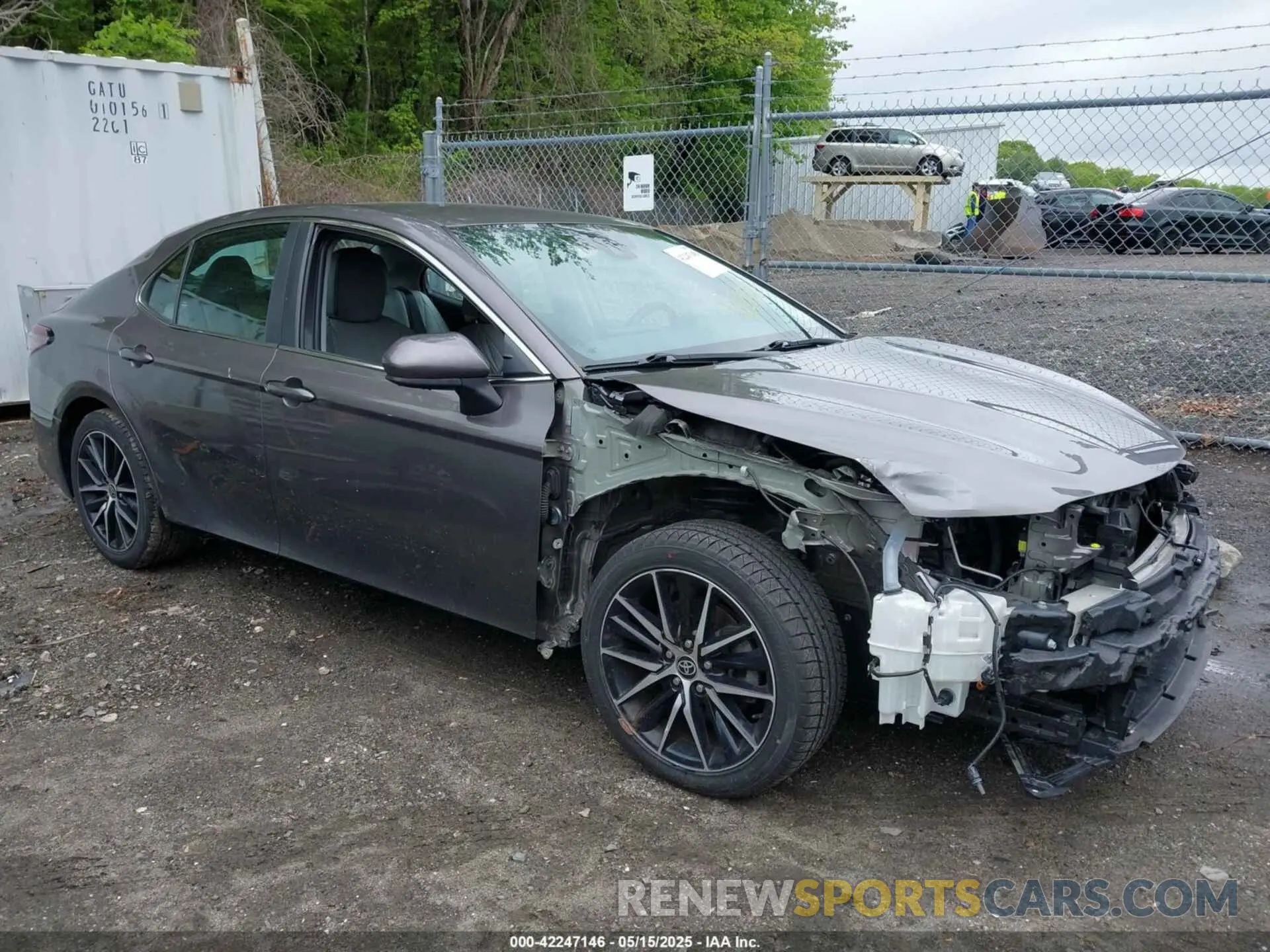 1 Photograph of a damaged car 4T1G11AK7MU435108 TOYOTA CAMRY 2021