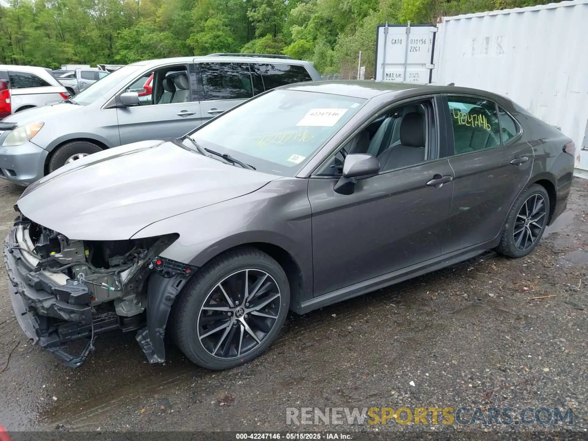2 Photograph of a damaged car 4T1G11AK7MU435108 TOYOTA CAMRY 2021
