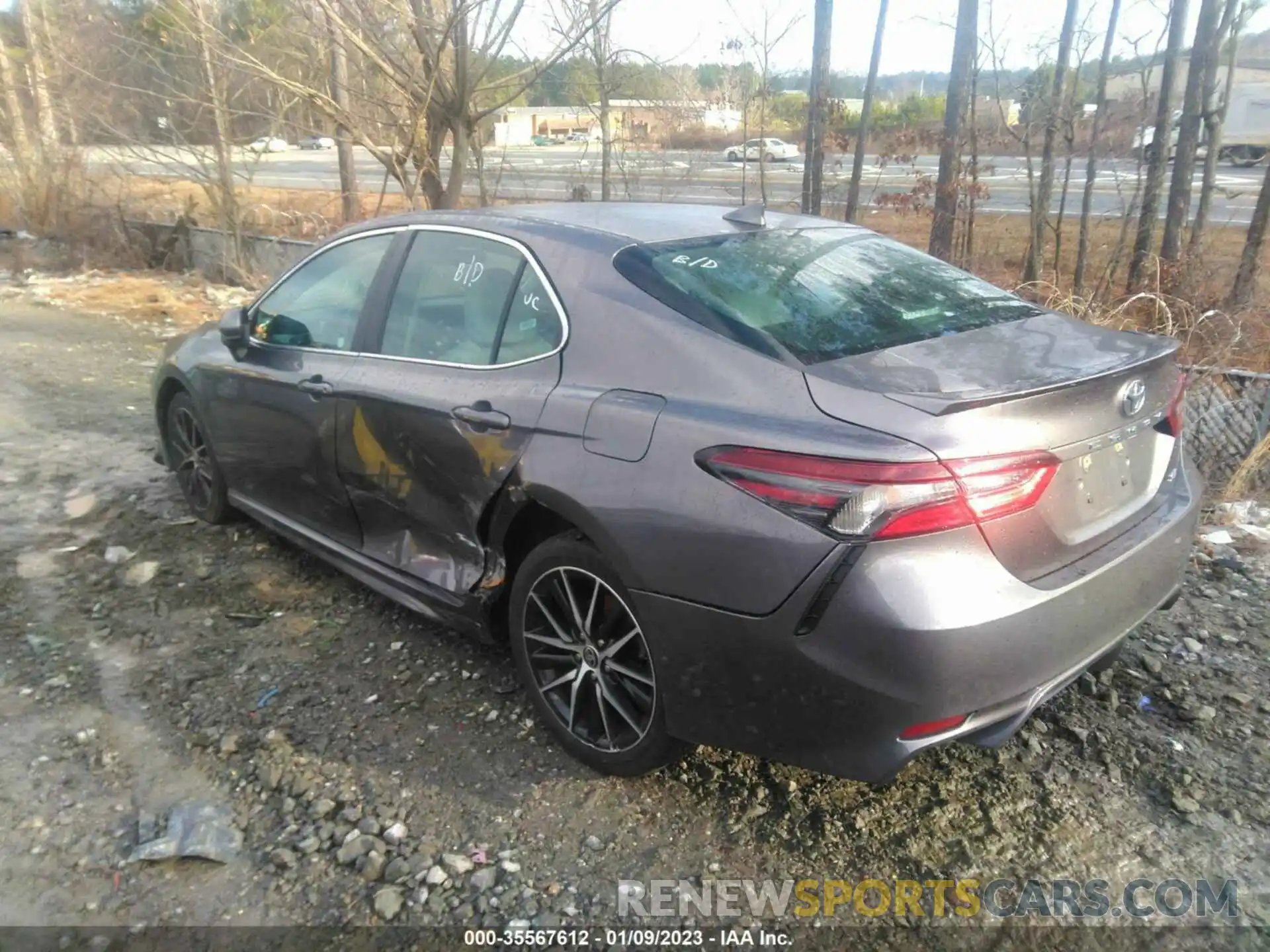 3 Photograph of a damaged car 4T1G11AK7MU437151 TOYOTA CAMRY 2021