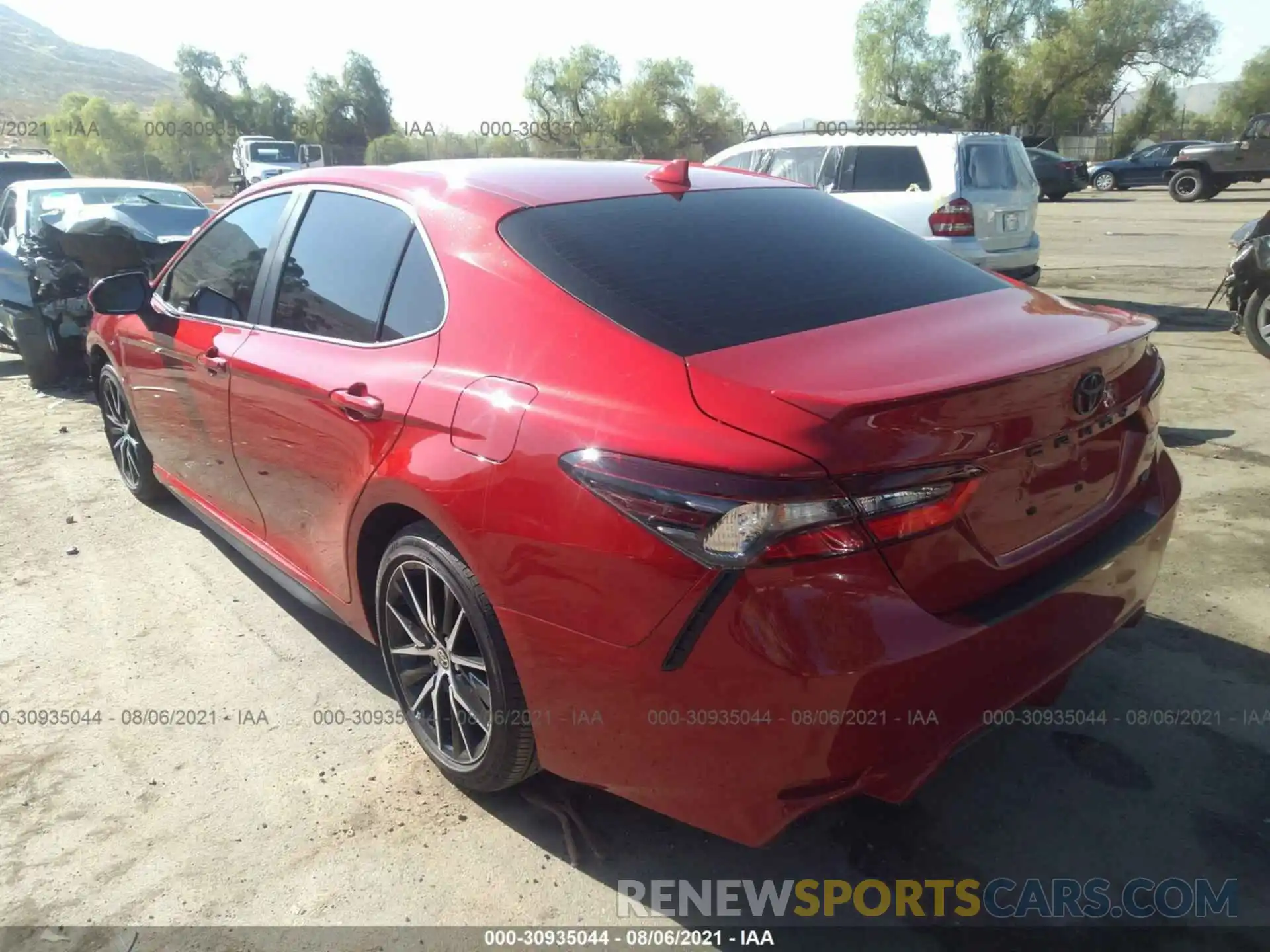 3 Photograph of a damaged car 4T1G11AK7MU439935 TOYOTA CAMRY 2021