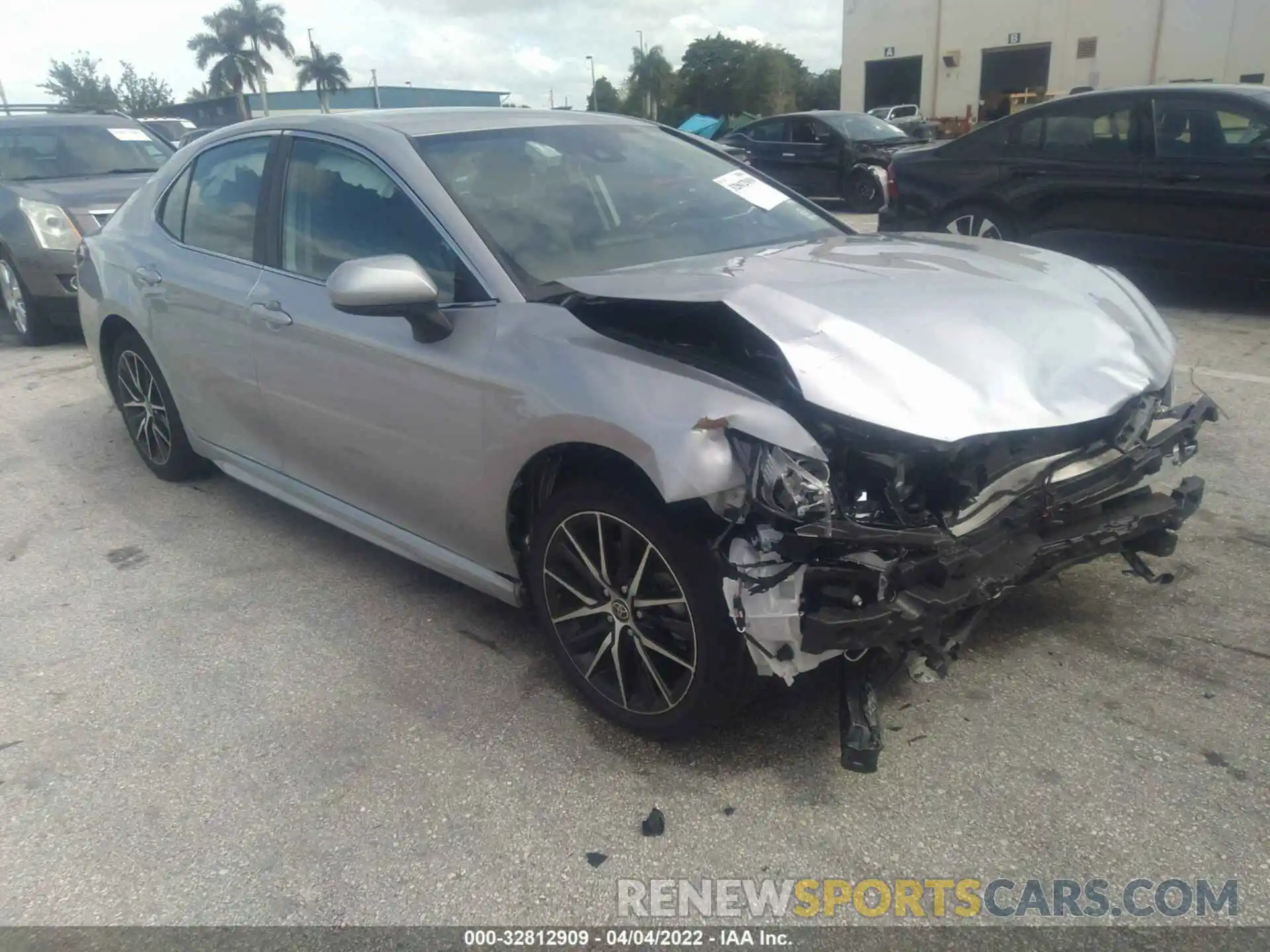 1 Photograph of a damaged car 4T1G11AK7MU445119 TOYOTA CAMRY 2021