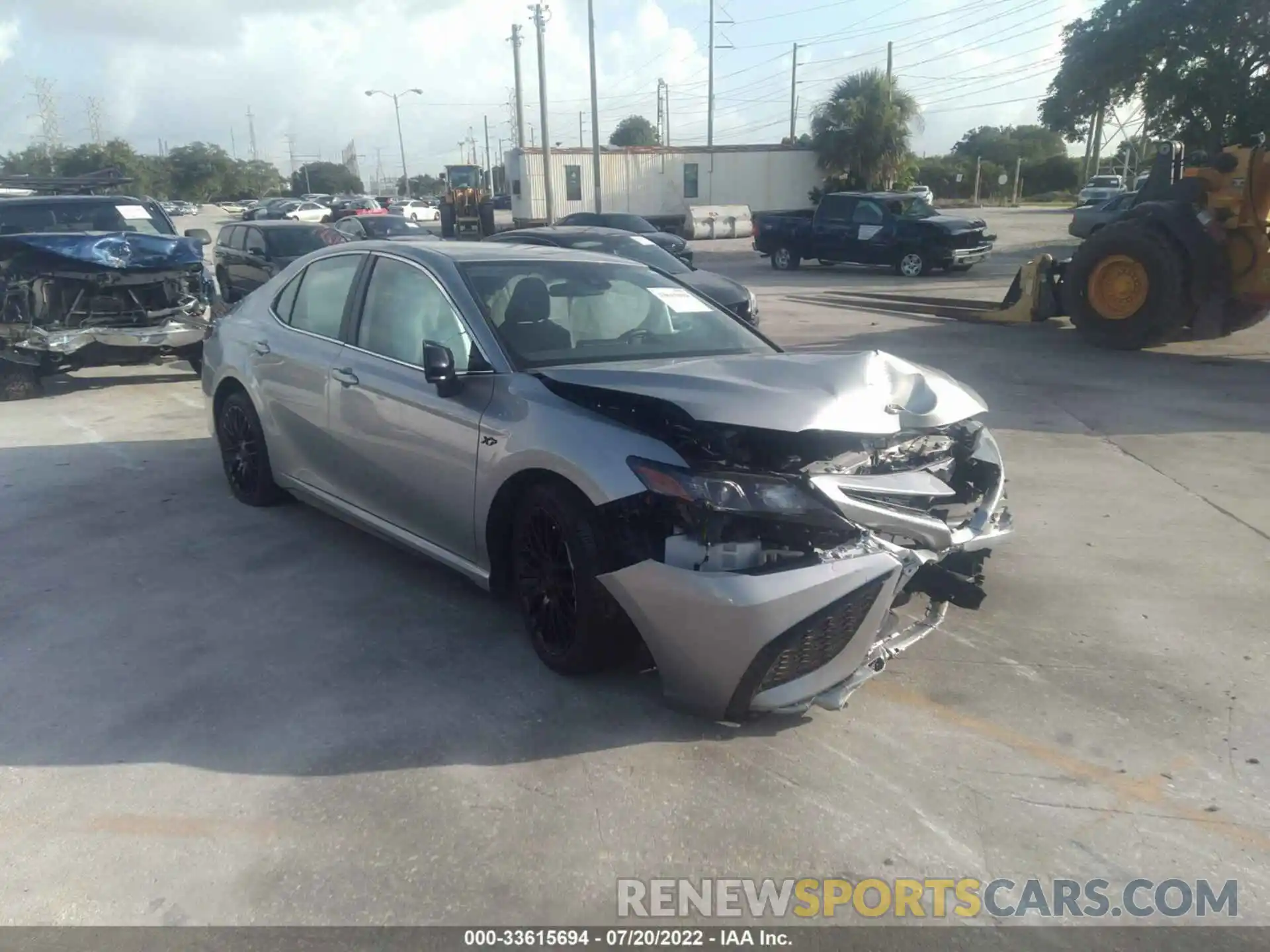 1 Photograph of a damaged car 4T1G11AK7MU461577 TOYOTA CAMRY 2021