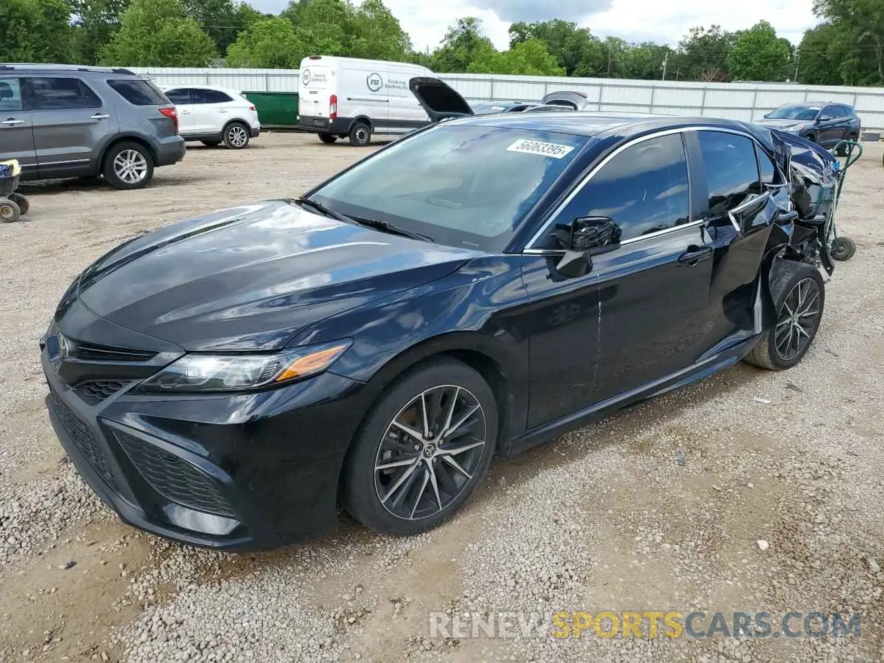 1 Photograph of a damaged car 4T1G11AK7MU461594 TOYOTA CAMRY 2021