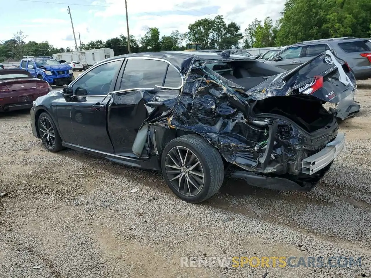 2 Photograph of a damaged car 4T1G11AK7MU461594 TOYOTA CAMRY 2021