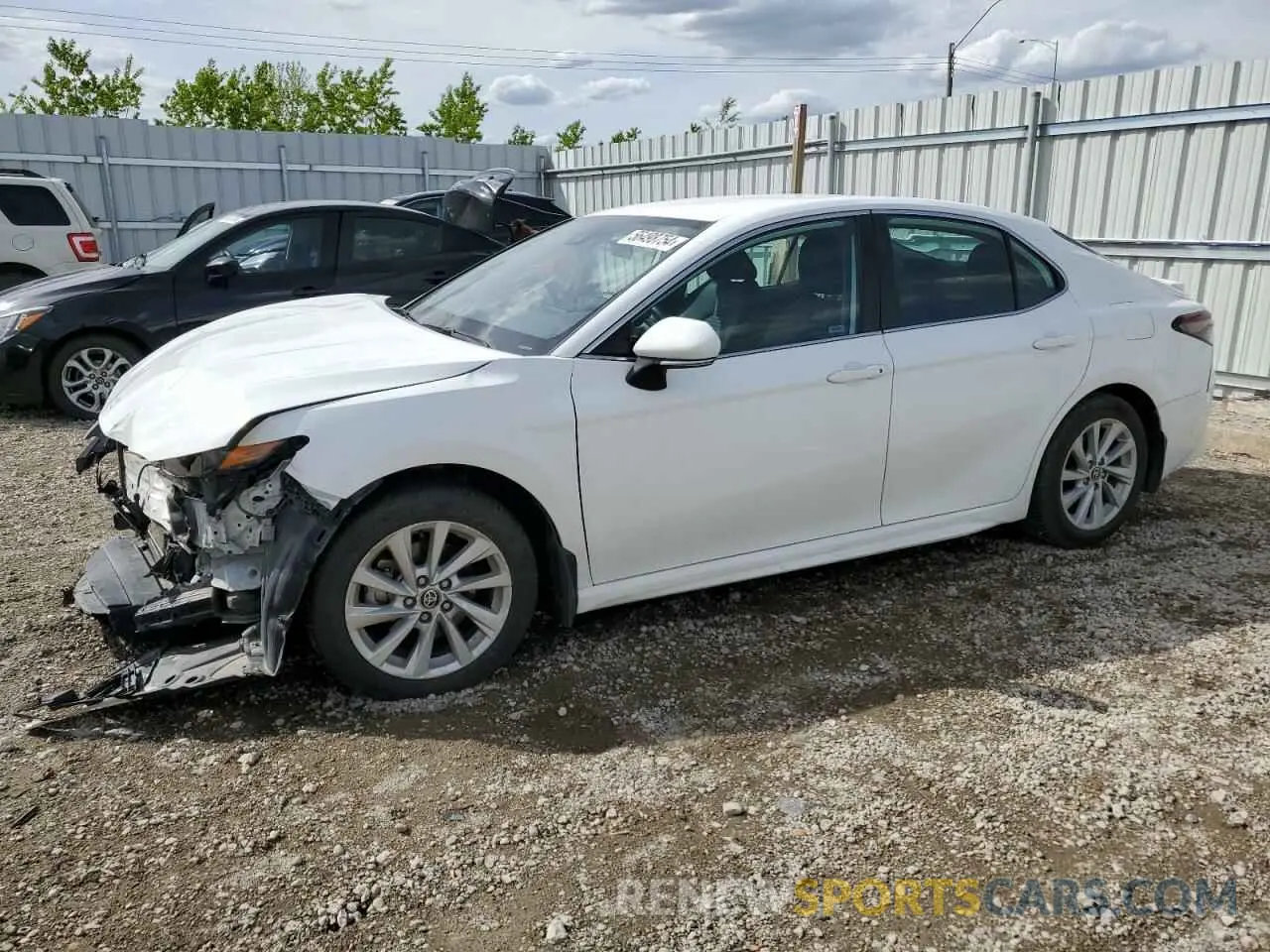 1 Photograph of a damaged car 4T1G11AK7MU468383 TOYOTA CAMRY 2021