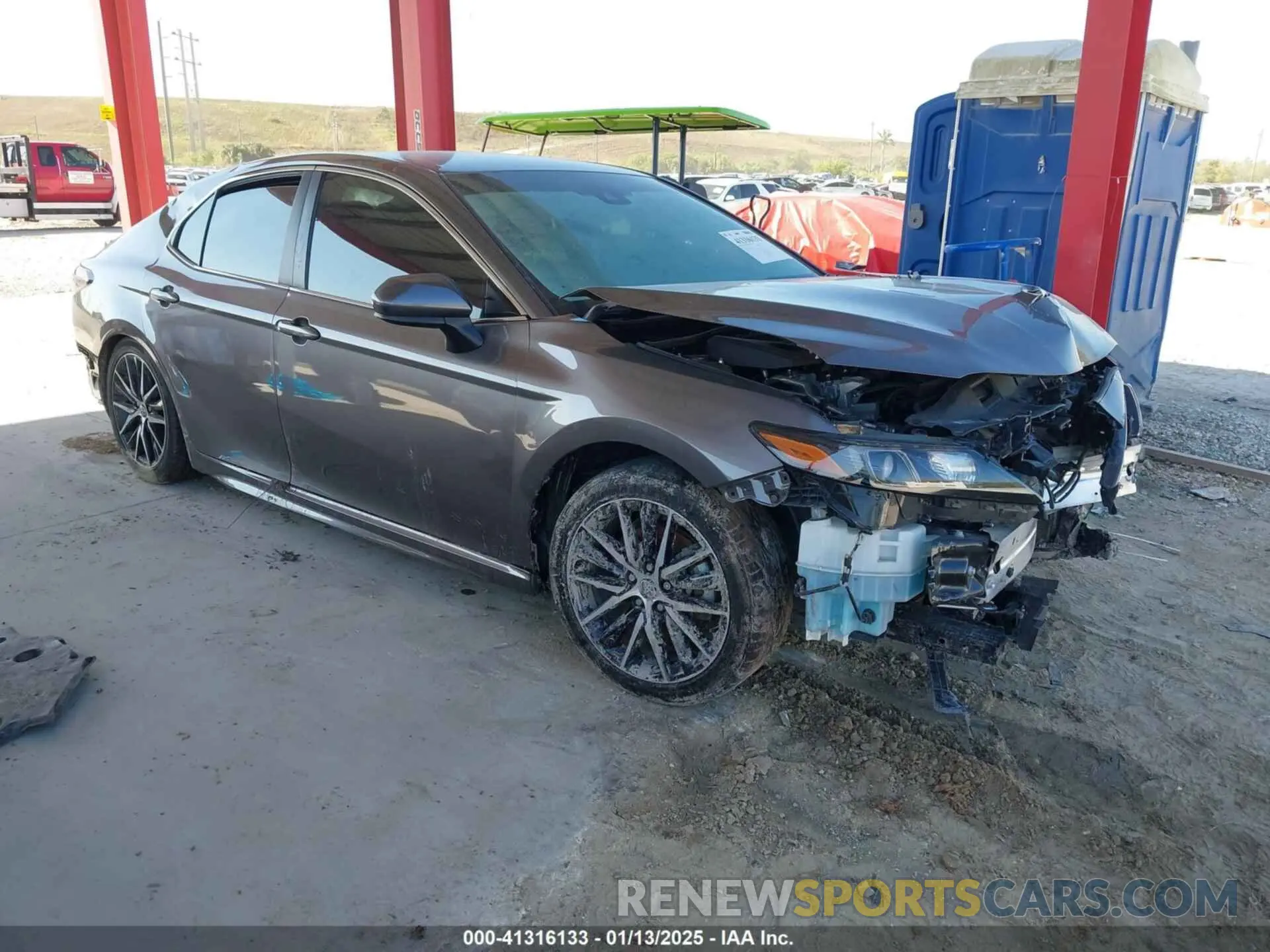 1 Photograph of a damaged car 4T1G11AK7MU472644 TOYOTA CAMRY 2021