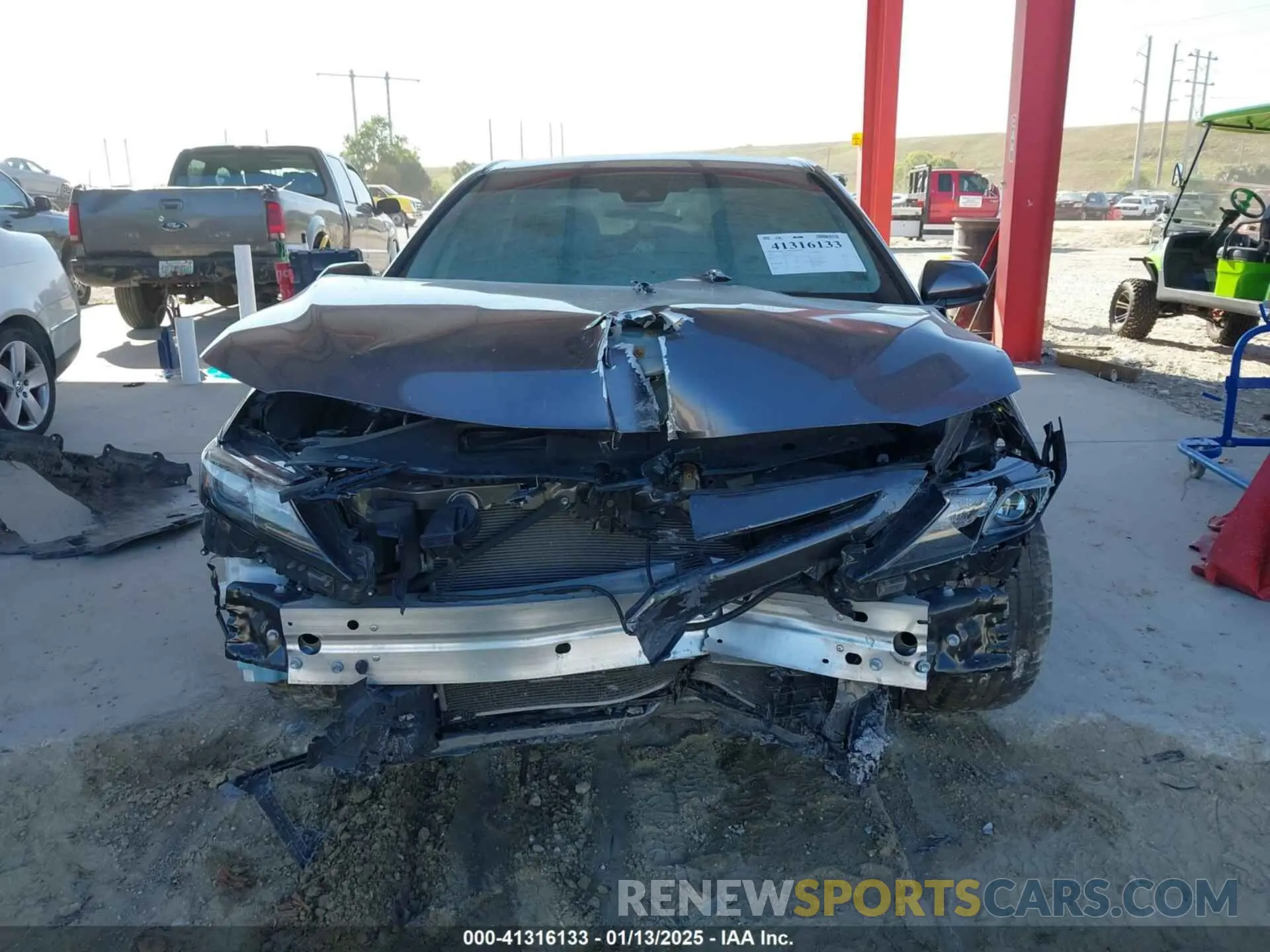 12 Photograph of a damaged car 4T1G11AK7MU472644 TOYOTA CAMRY 2021