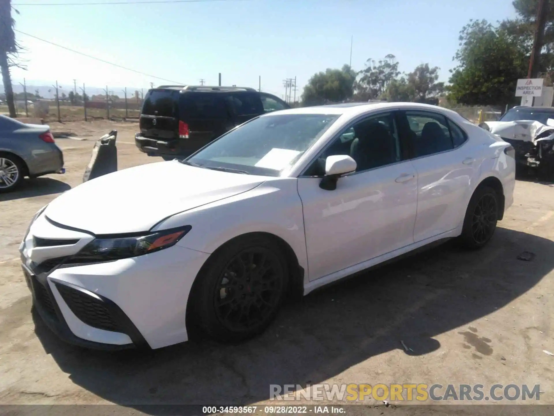 2 Photograph of a damaged car 4T1G11AK7MU473051 TOYOTA CAMRY 2021