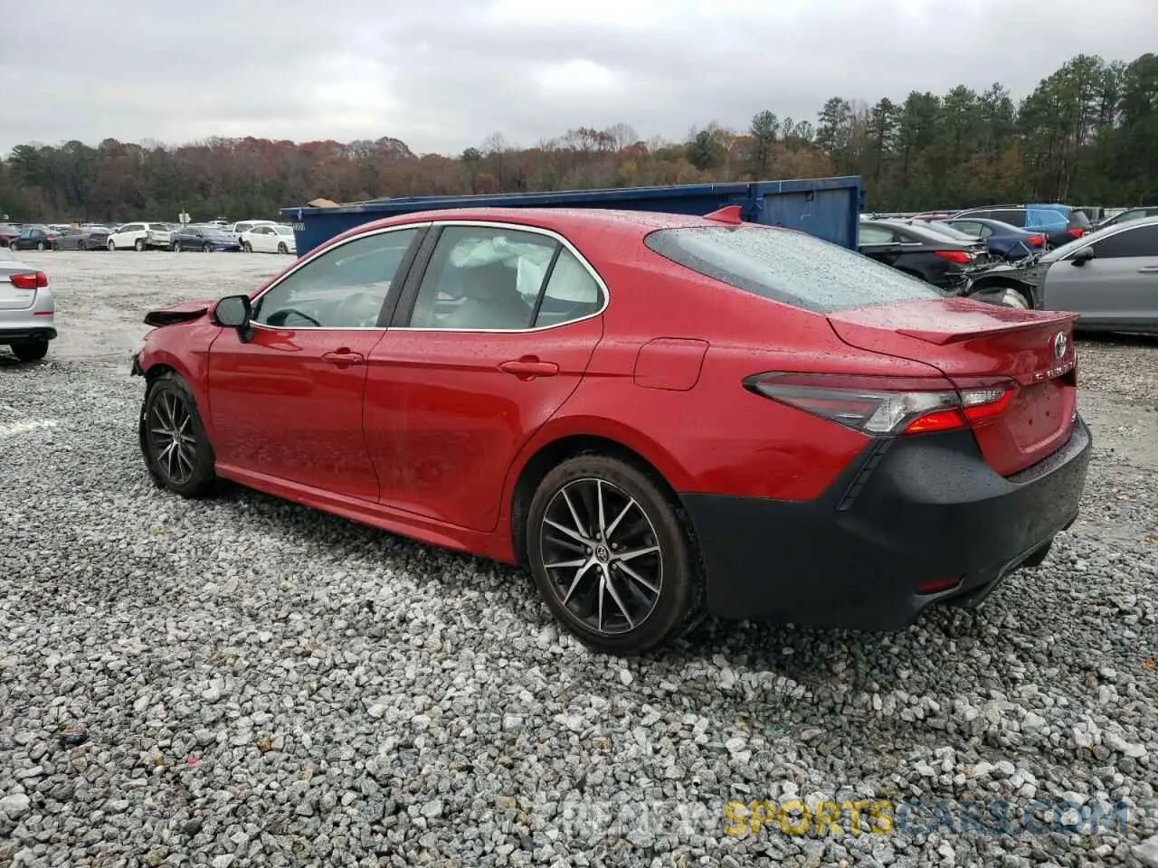 2 Photograph of a damaged car 4T1G11AK7MU481621 TOYOTA CAMRY 2021