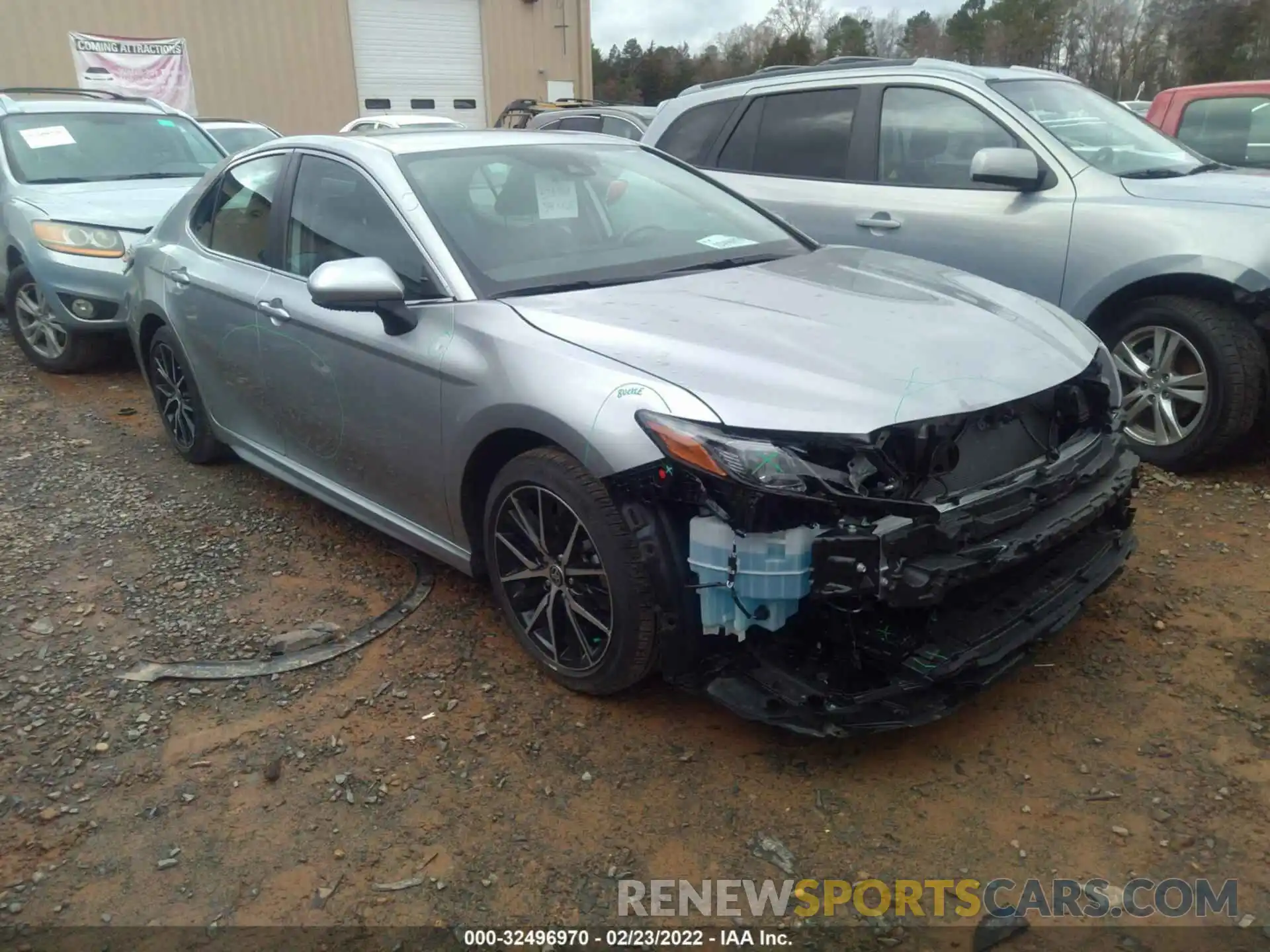 1 Photograph of a damaged car 4T1G11AK7MU491615 TOYOTA CAMRY 2021