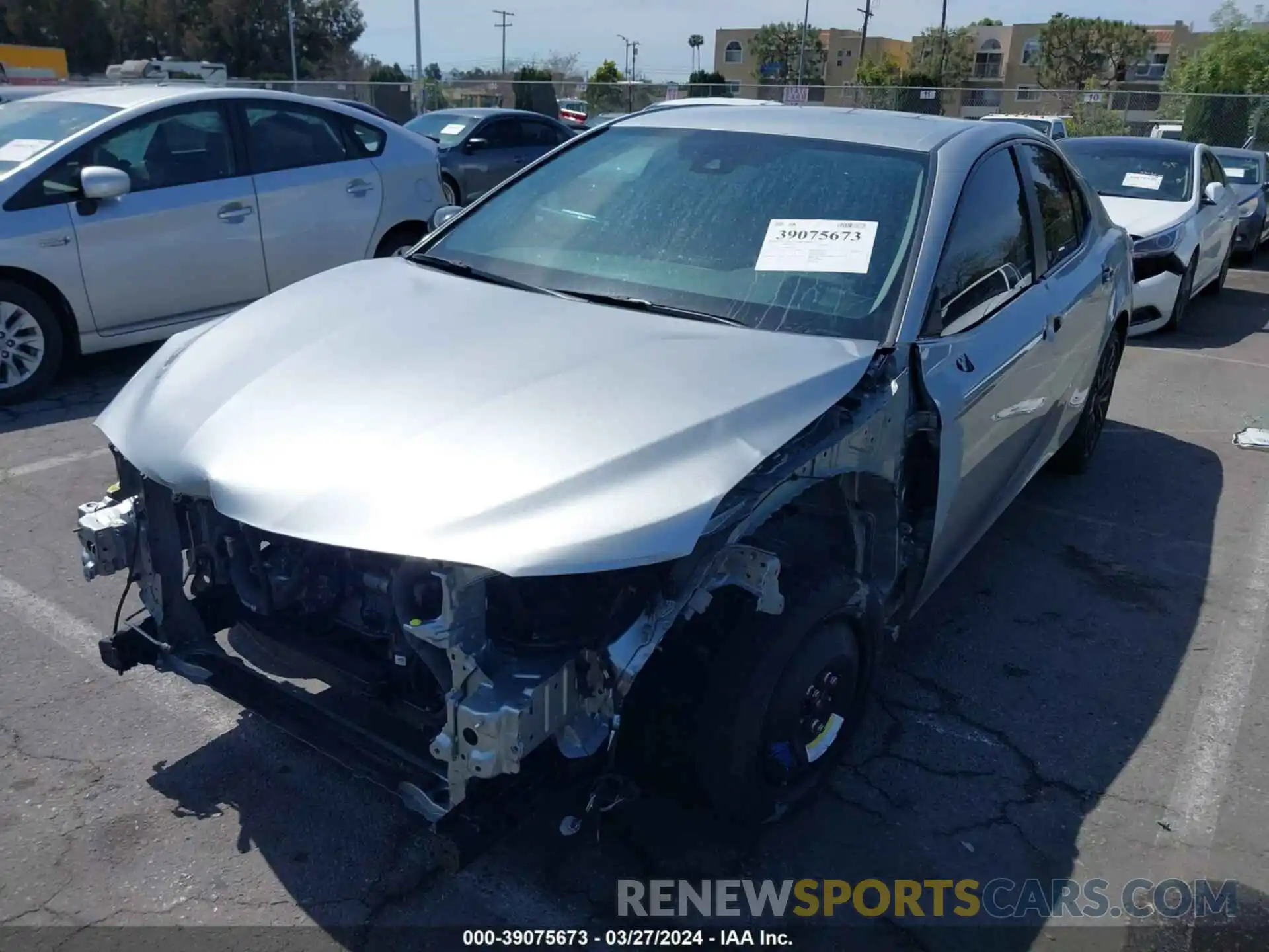 2 Photograph of a damaged car 4T1G11AK7MU496751 TOYOTA CAMRY 2021