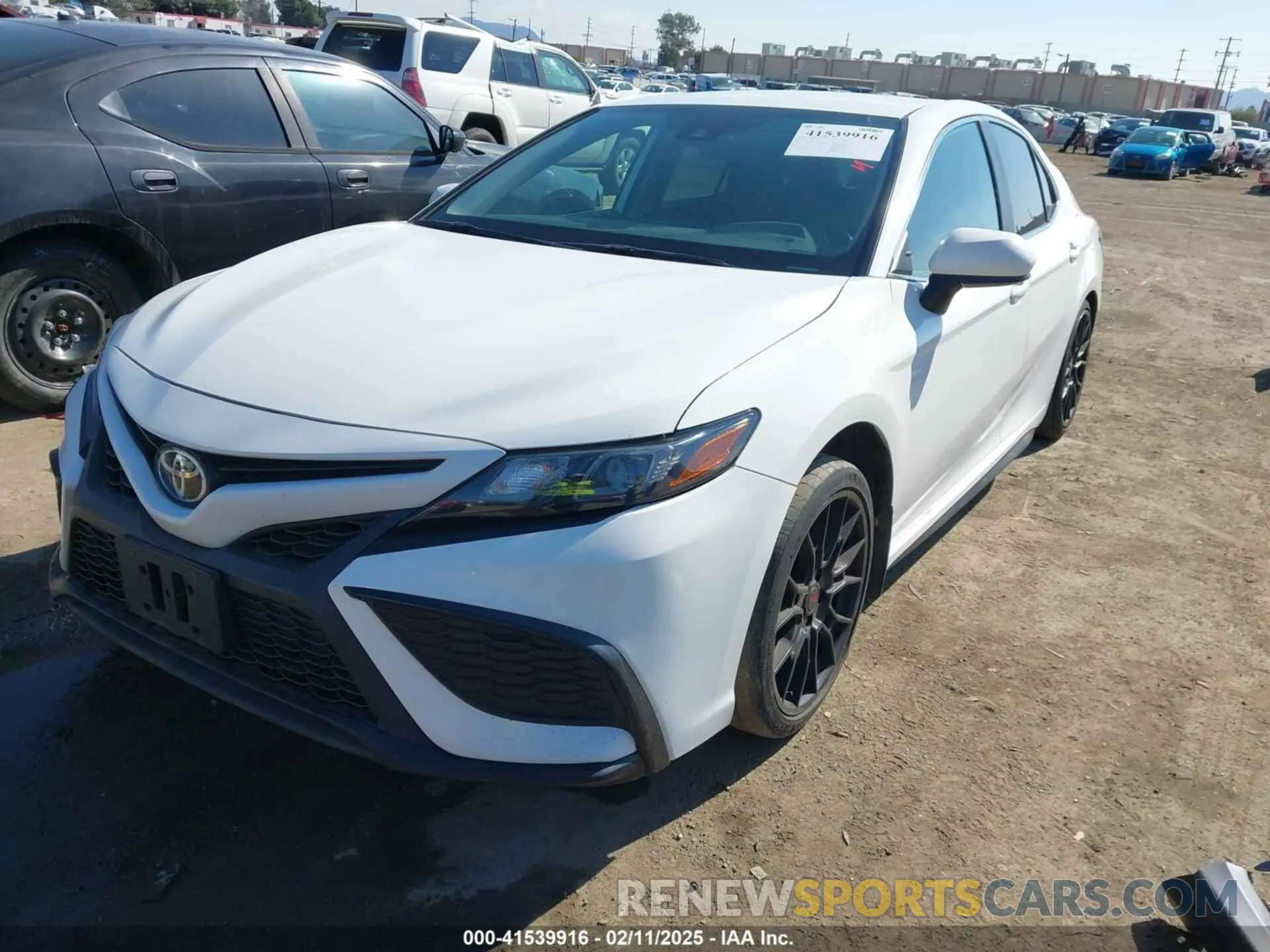 2 Photograph of a damaged car 4T1G11AK7MU498046 TOYOTA CAMRY 2021