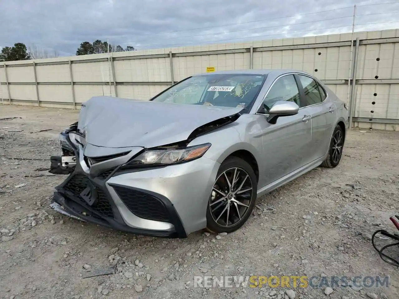 1 Photograph of a damaged car 4T1G11AK7MU516867 TOYOTA CAMRY 2021