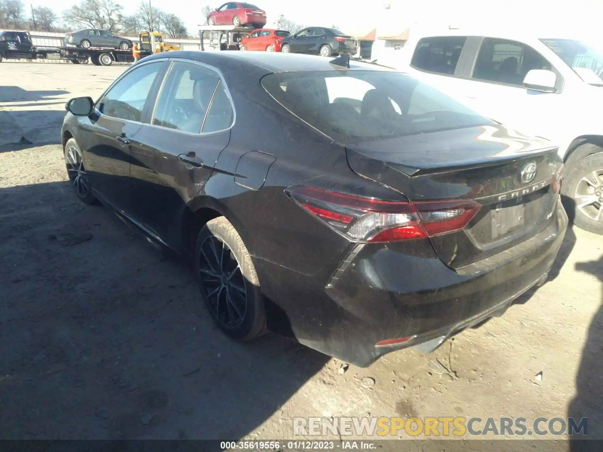 3 Photograph of a damaged car 4T1G11AK7MU517243 TOYOTA CAMRY 2021