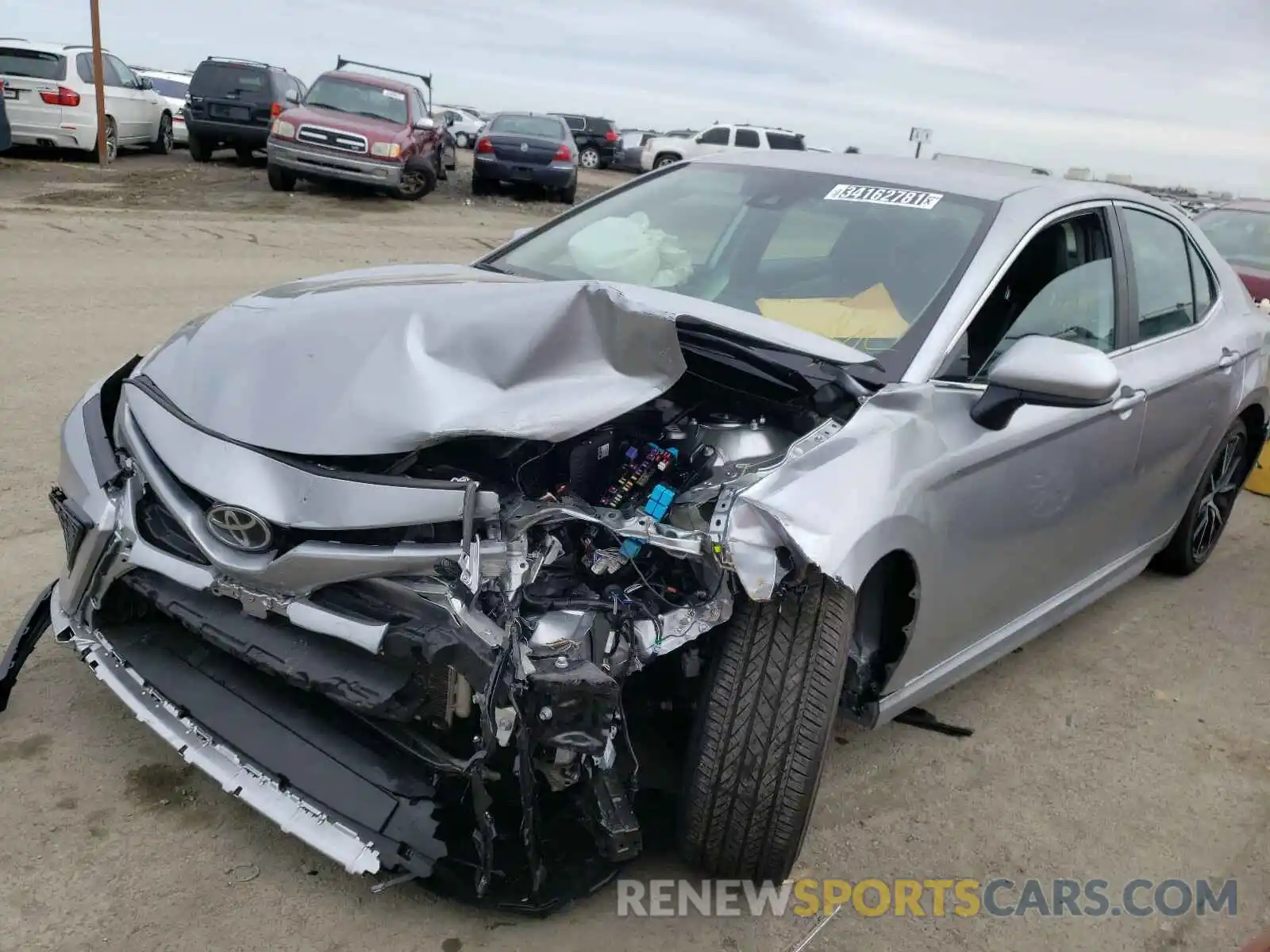 9 Photograph of a damaged car 4T1G11AK7MU518344 TOYOTA CAMRY 2021